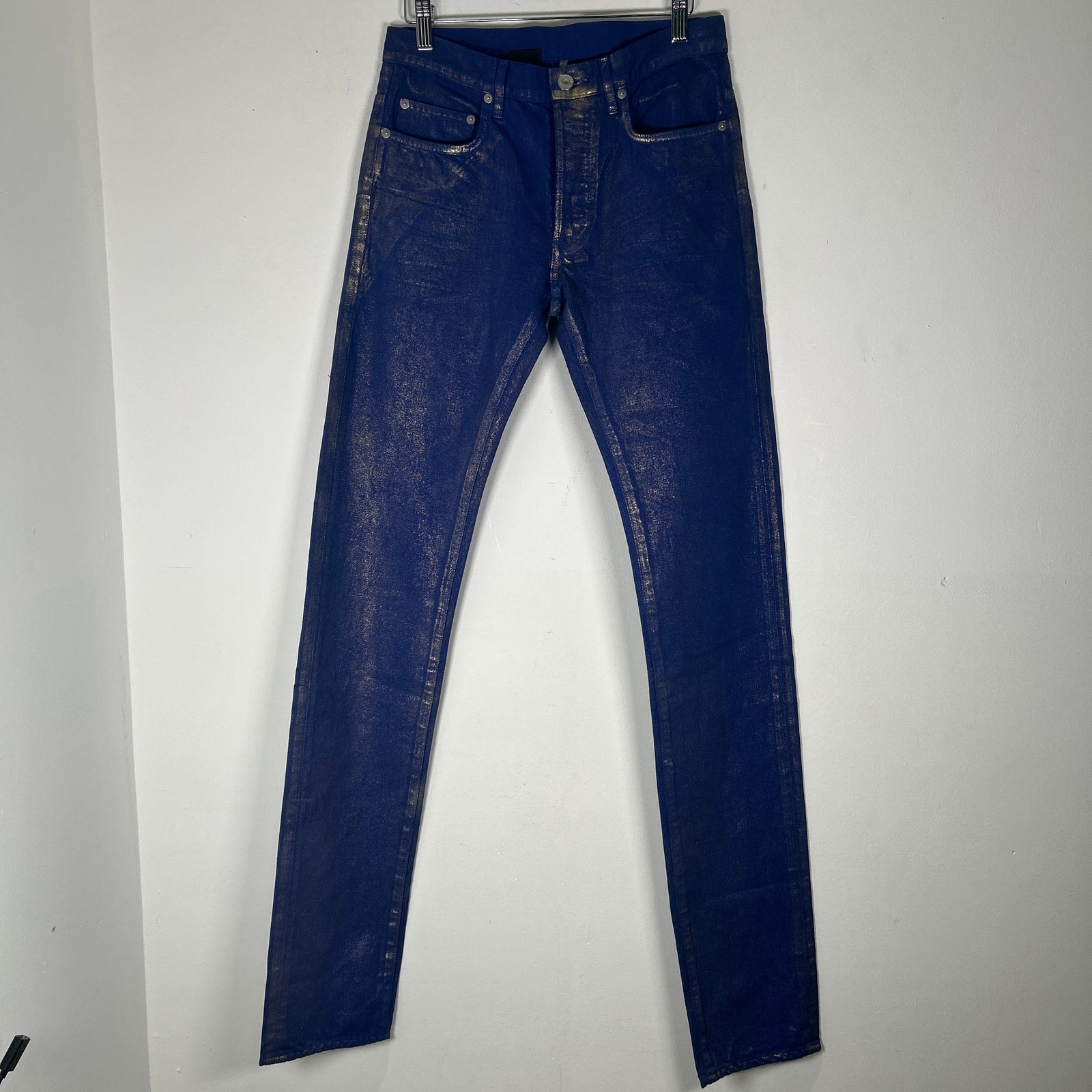 Dior Blue Gold Wax Denim Size 28