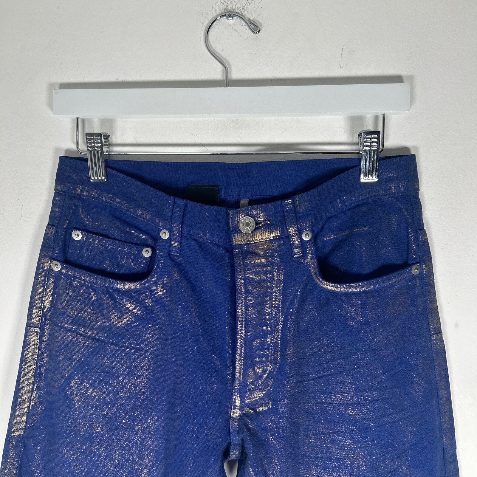 Dior Blue Gold Wax Denim Size 28