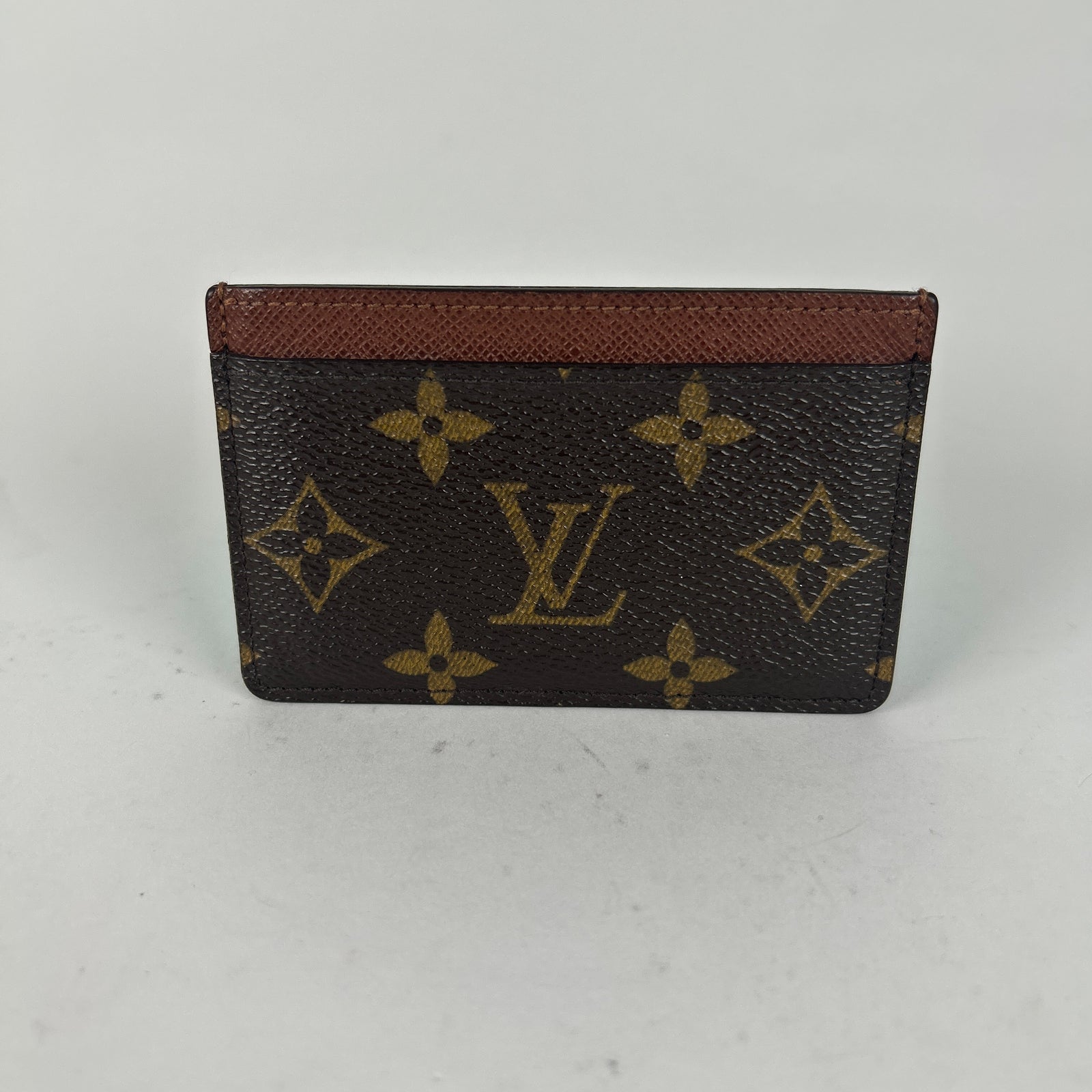 Louis Vuitton Brown Monogram Card Holder