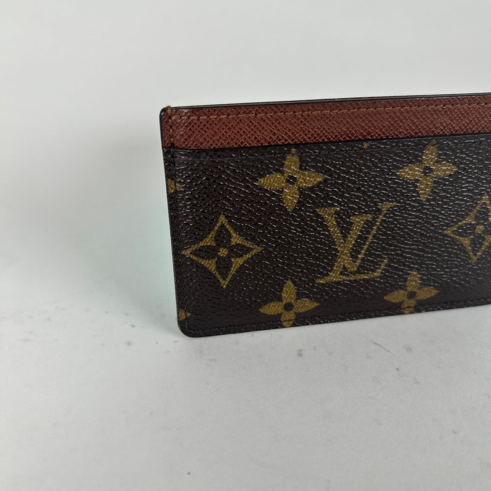Louis Vuitton Brown Monogram Card Holder