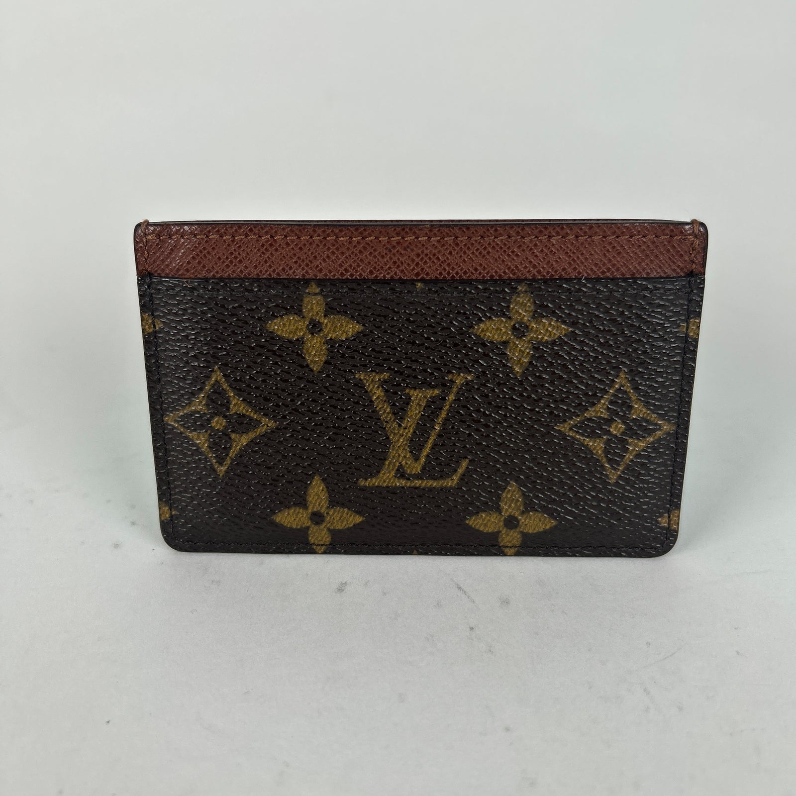 Louis Vuitton Brown Monogram Card Holder