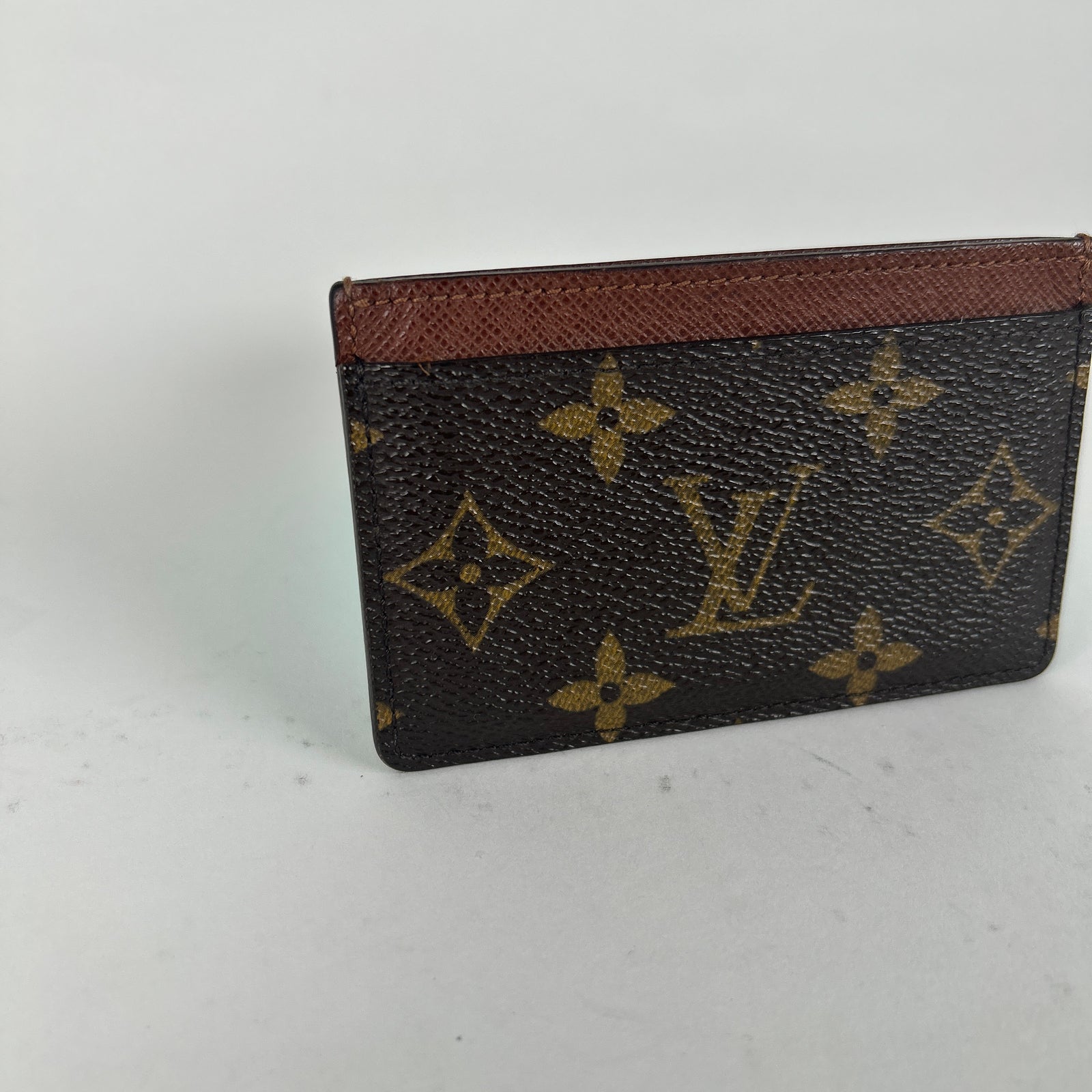 Louis Vuitton Brown Monogram Card Holder
