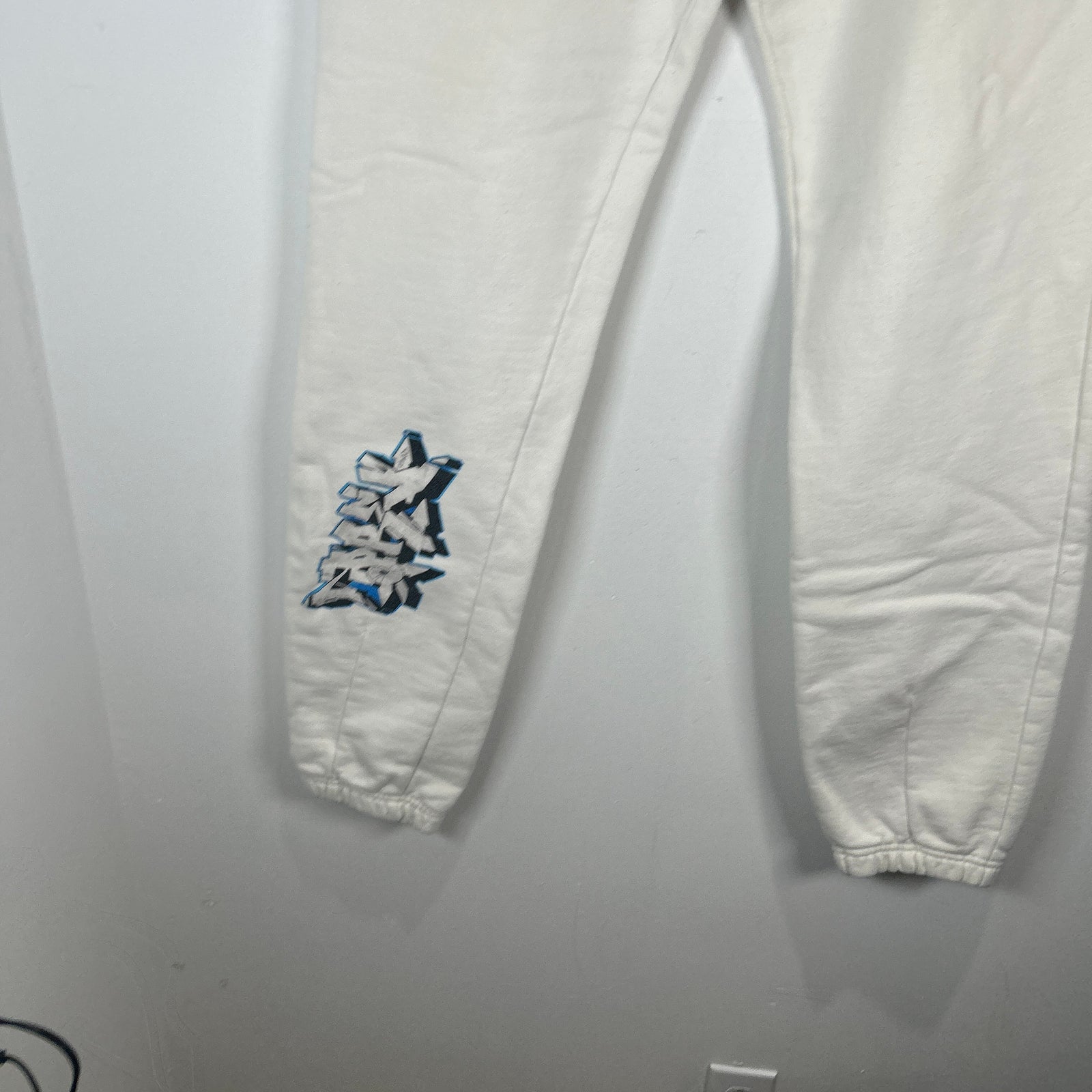 Off-White Graphic White Sweatpants Size L