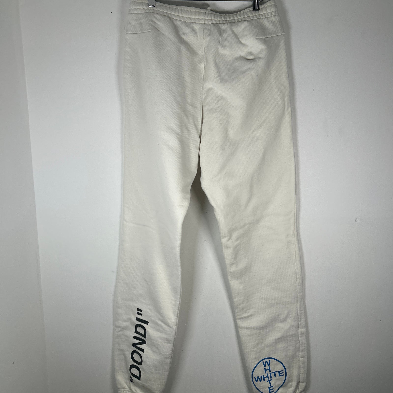 Off-White Graphic White Sweatpants Size L