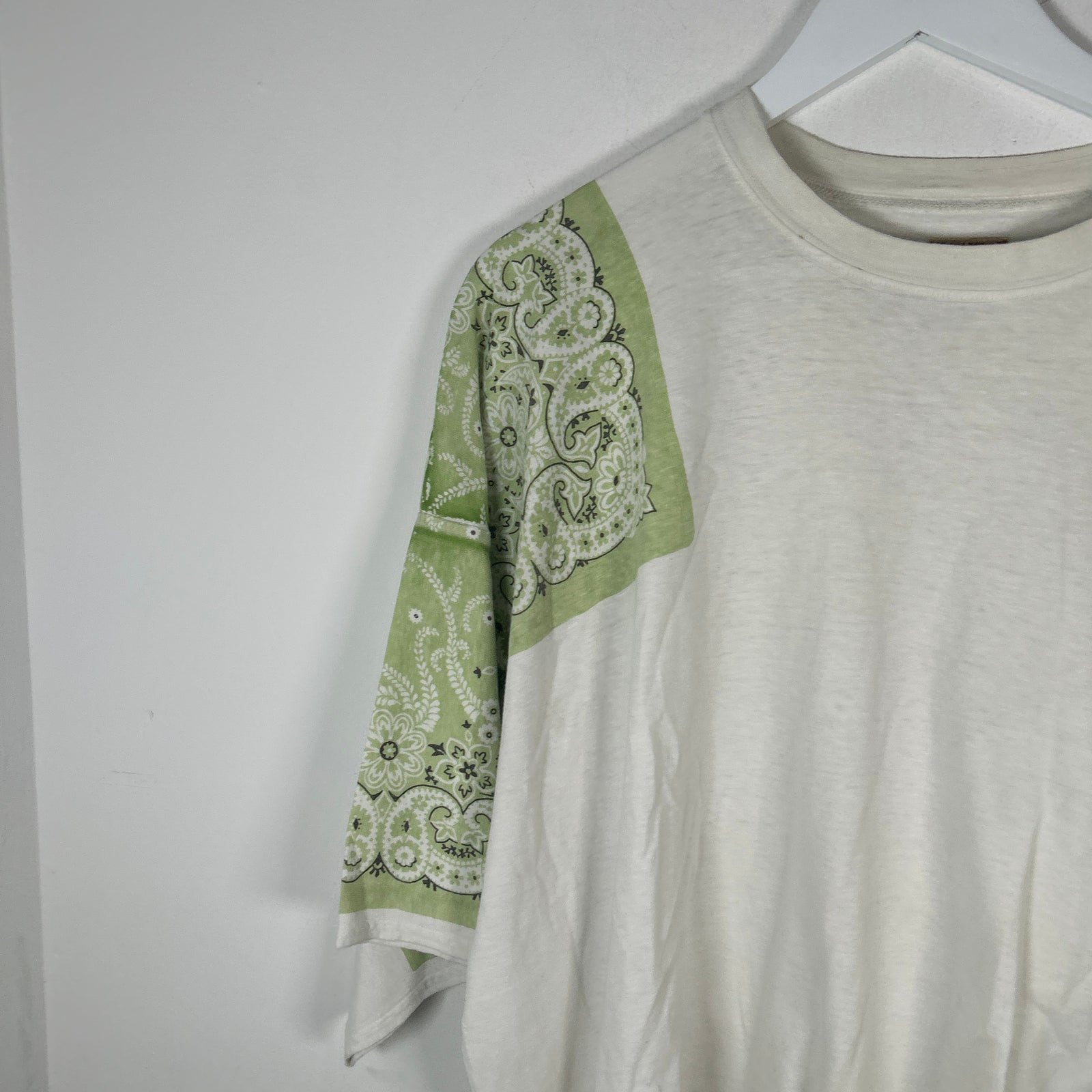 Kapital Green Bandana Boxy T-Shirt Size 1