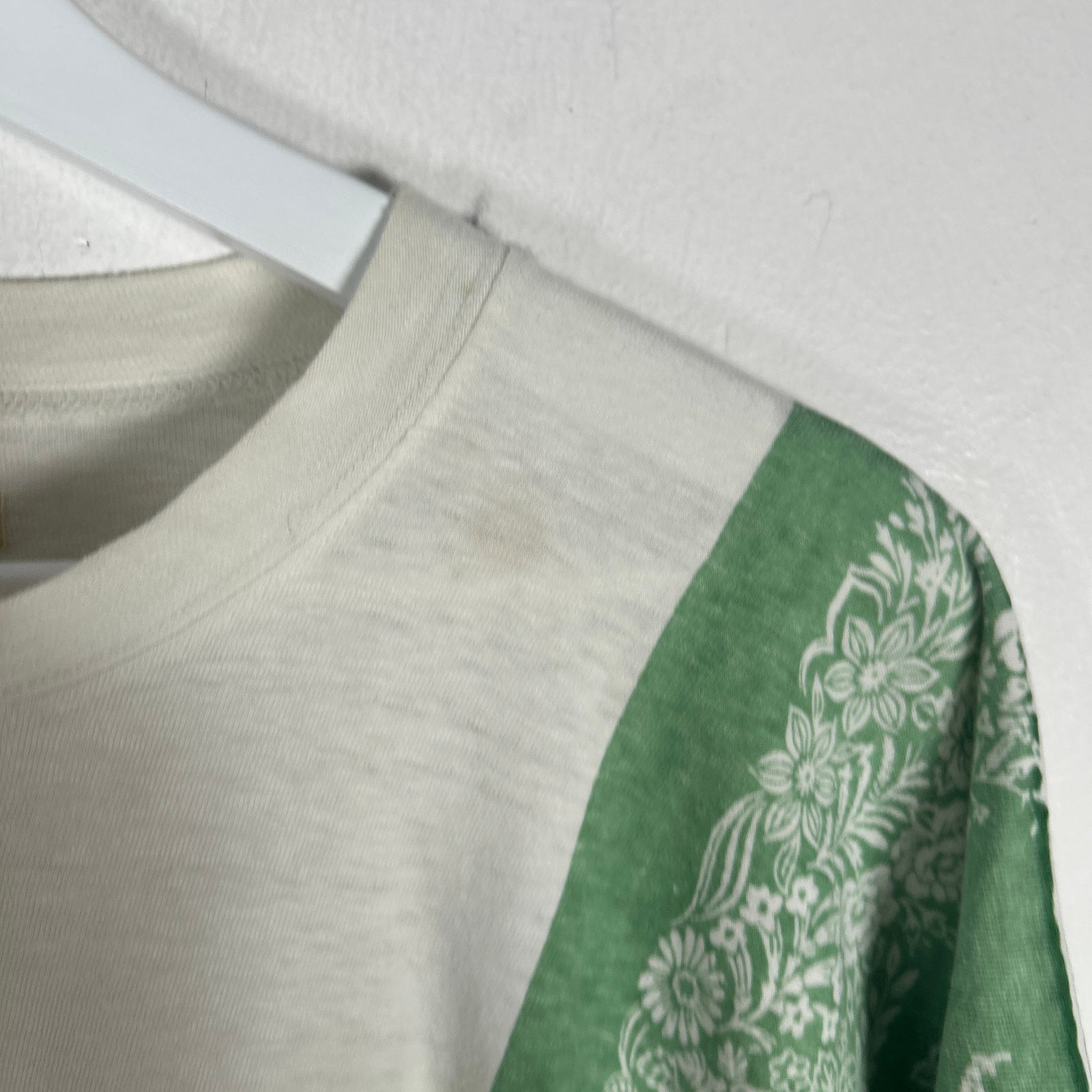 Kapital Green Bandana Boxy T-Shirt Size 1