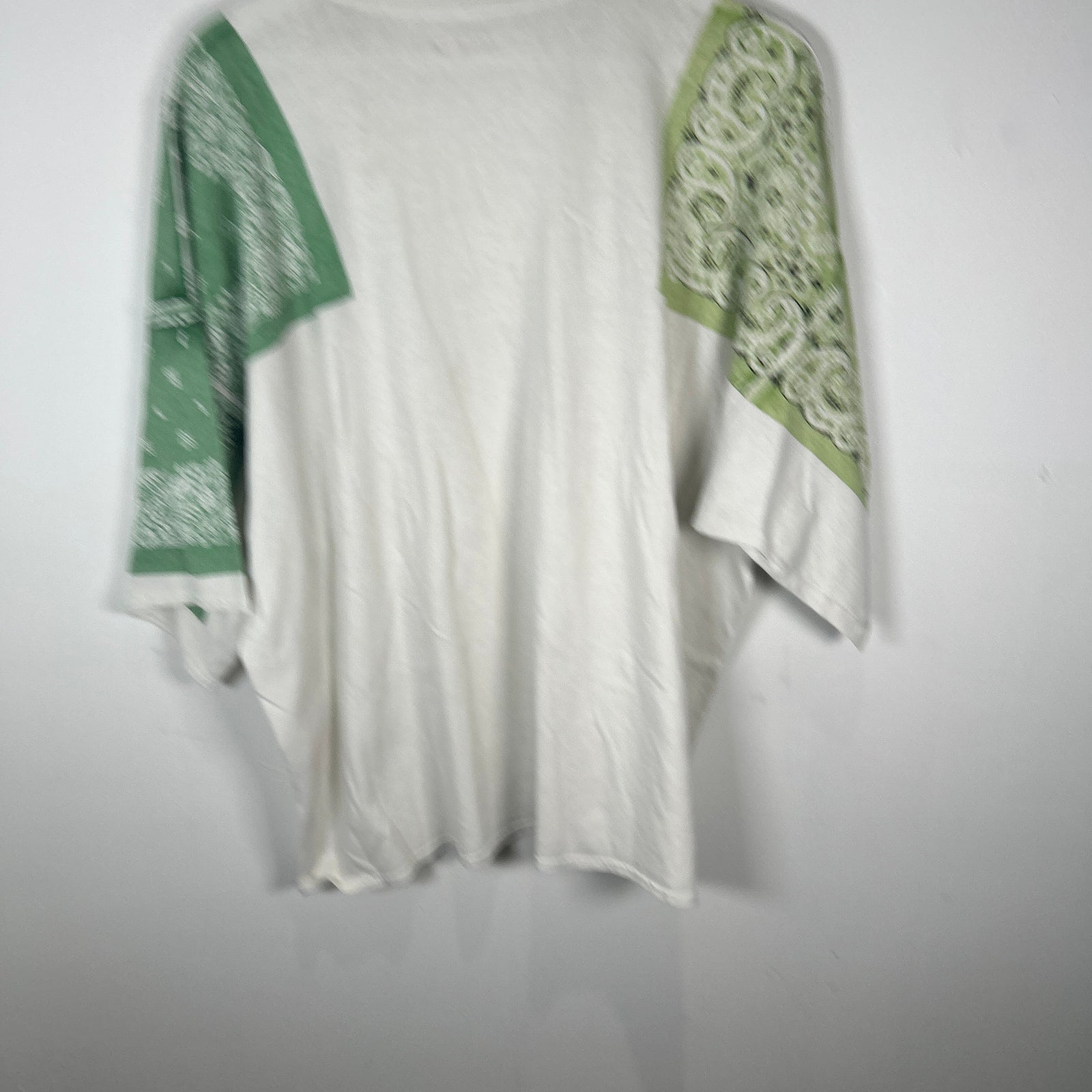 Kapital Green Bandana Boxy T-Shirt Size 1