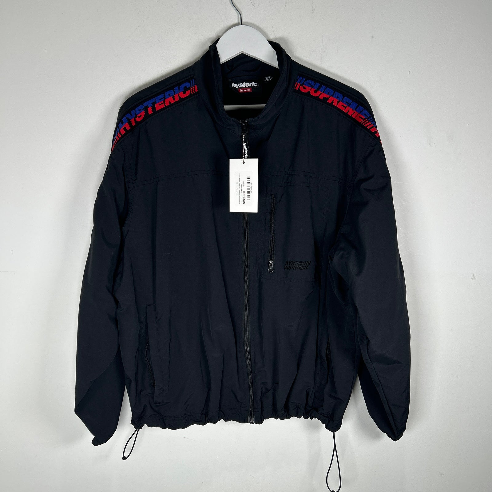 Supreme x Hysteric Glamour Black Track Jacket Size S