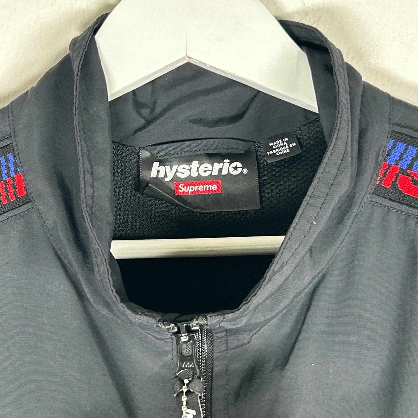 Supreme x Hysteric Glamour Black Track Jacket Size S
