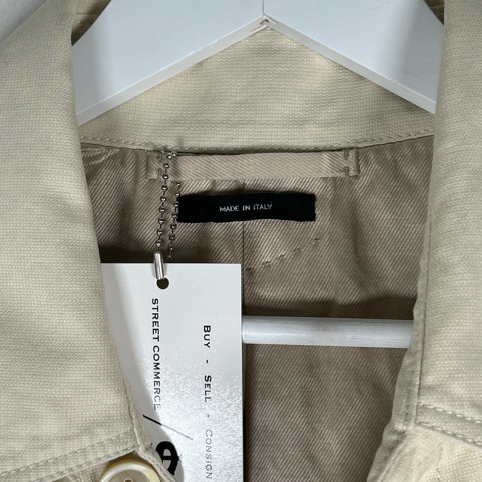 Tom Ford Beige Chore Coat Size L