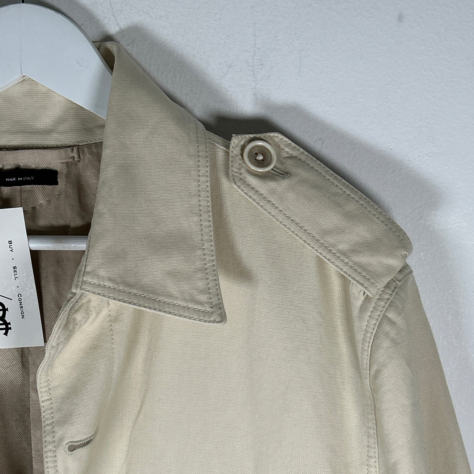 Tom Ford Beige Chore Coat Size L