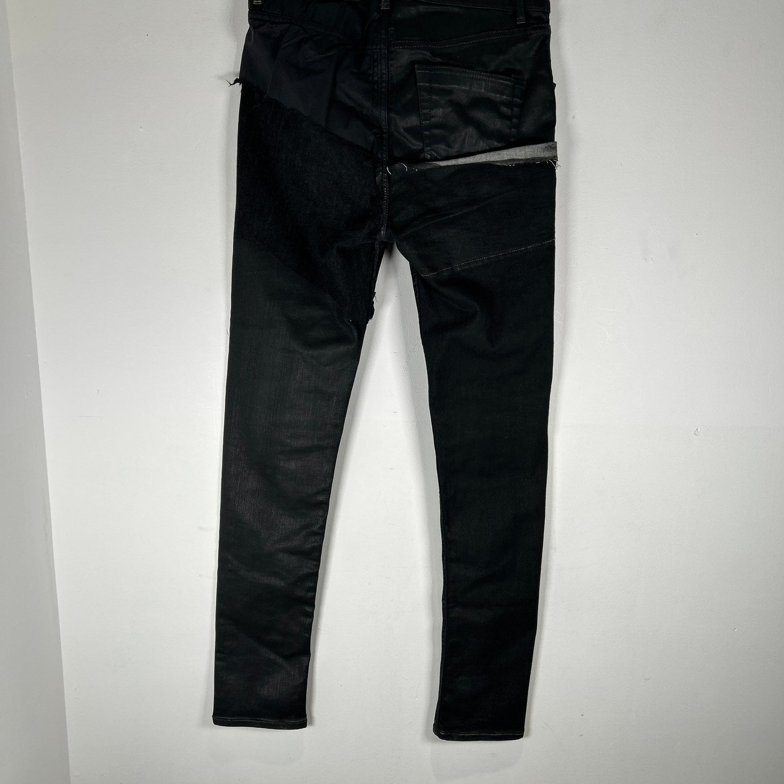 Rick Owens Tyrone Patchwork Jeans Size 31