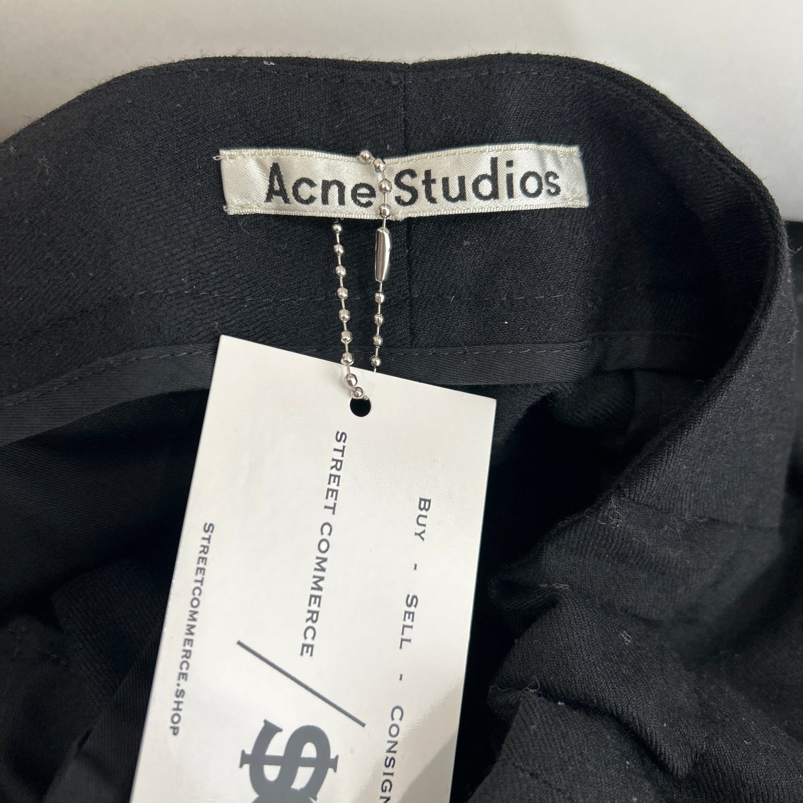 Acne Studios Wool Slack Pants Size 32