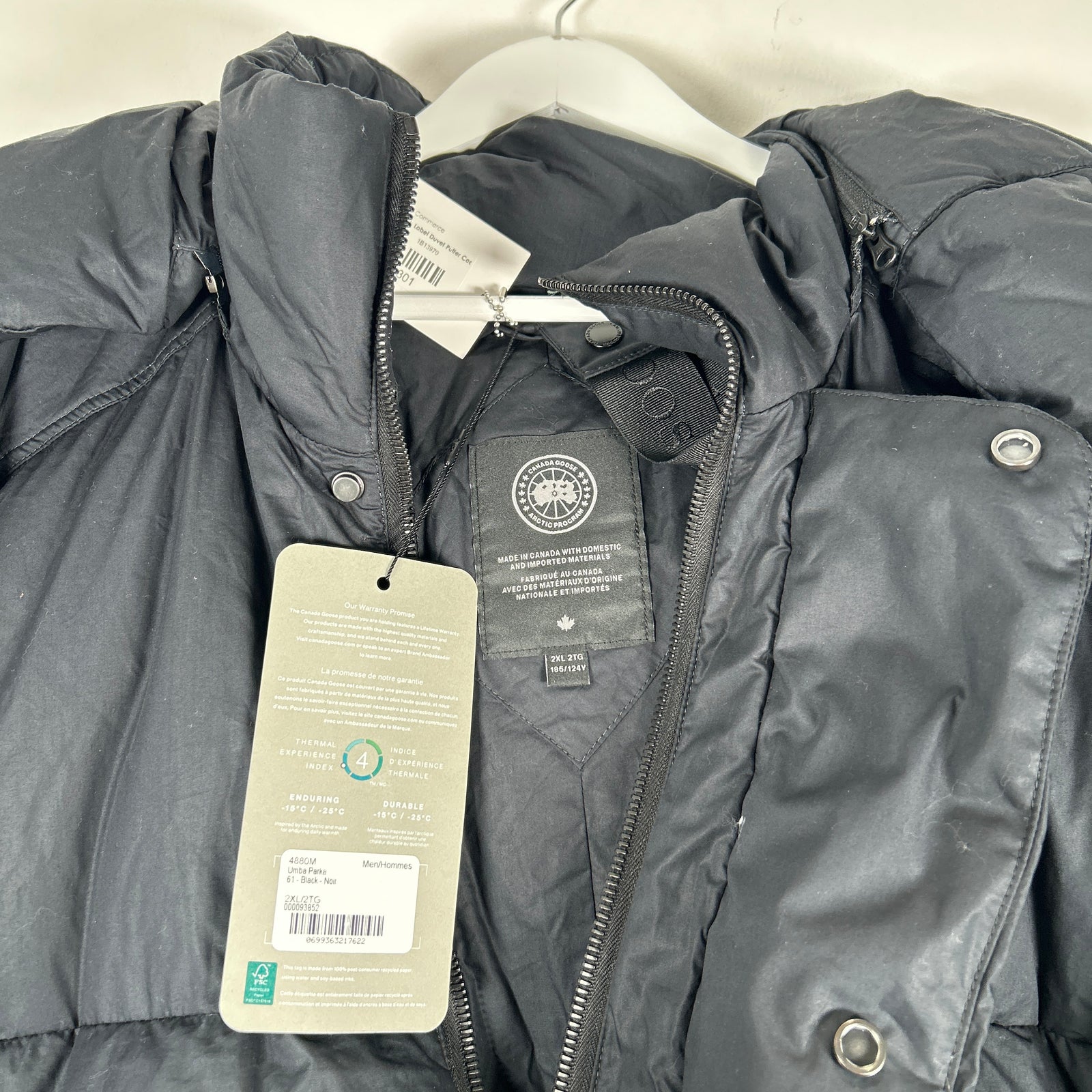 Canada Goose Black Label Duvet Puffer Coat