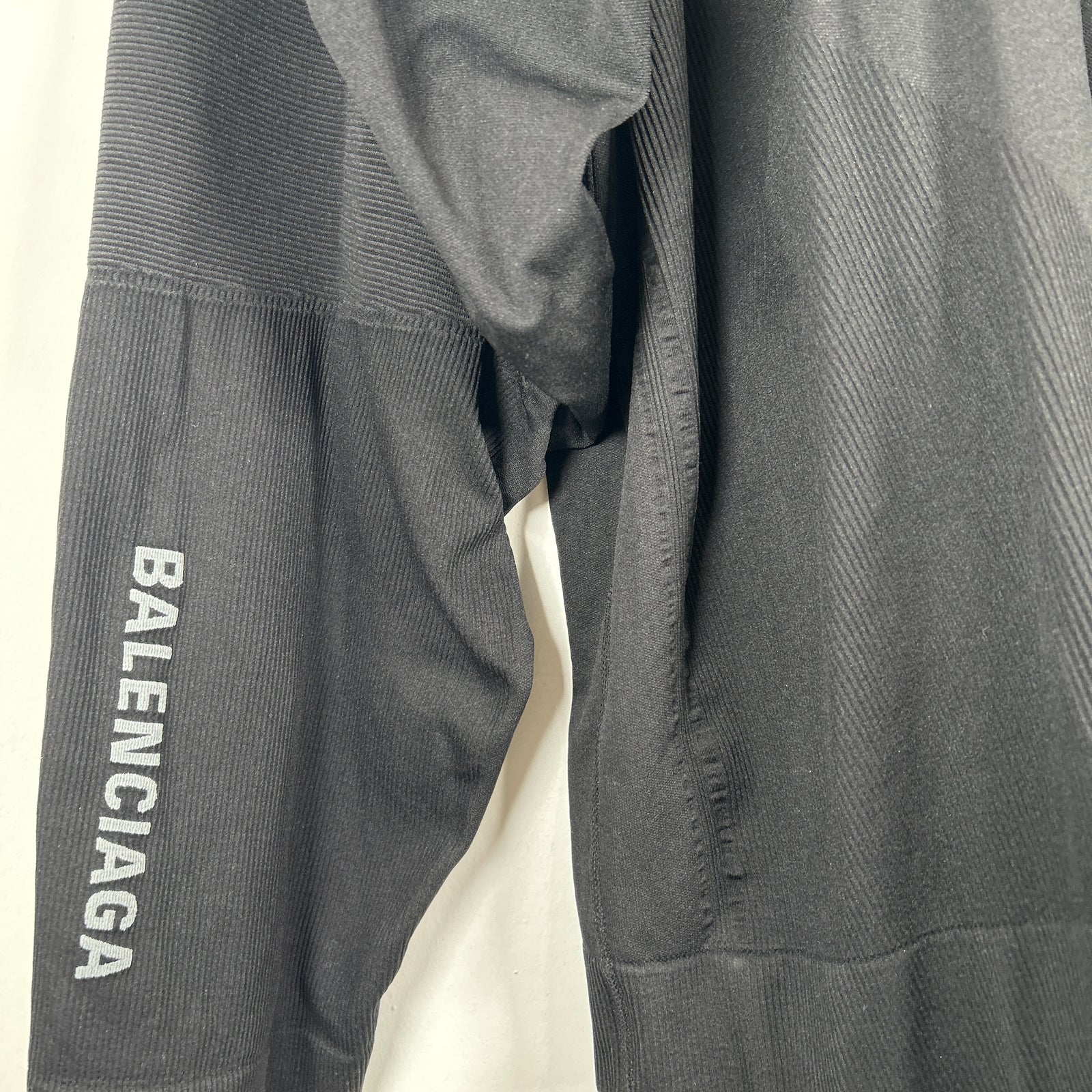 Balenciaga Oversized 'Energy Accumulator' Black Longsleeve Size S