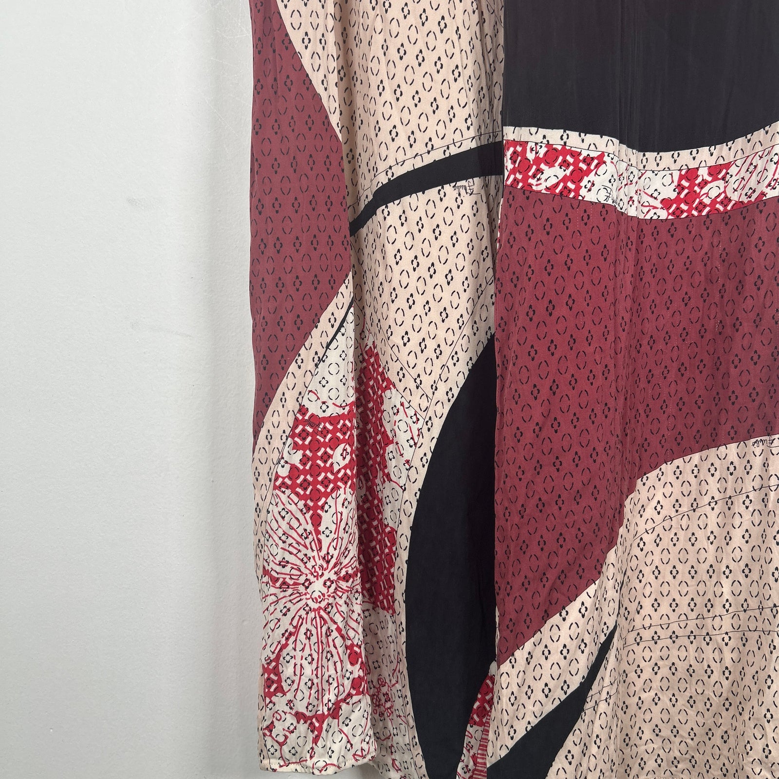 Emillio Pucci Silk Multi Pattern Pants Size 30