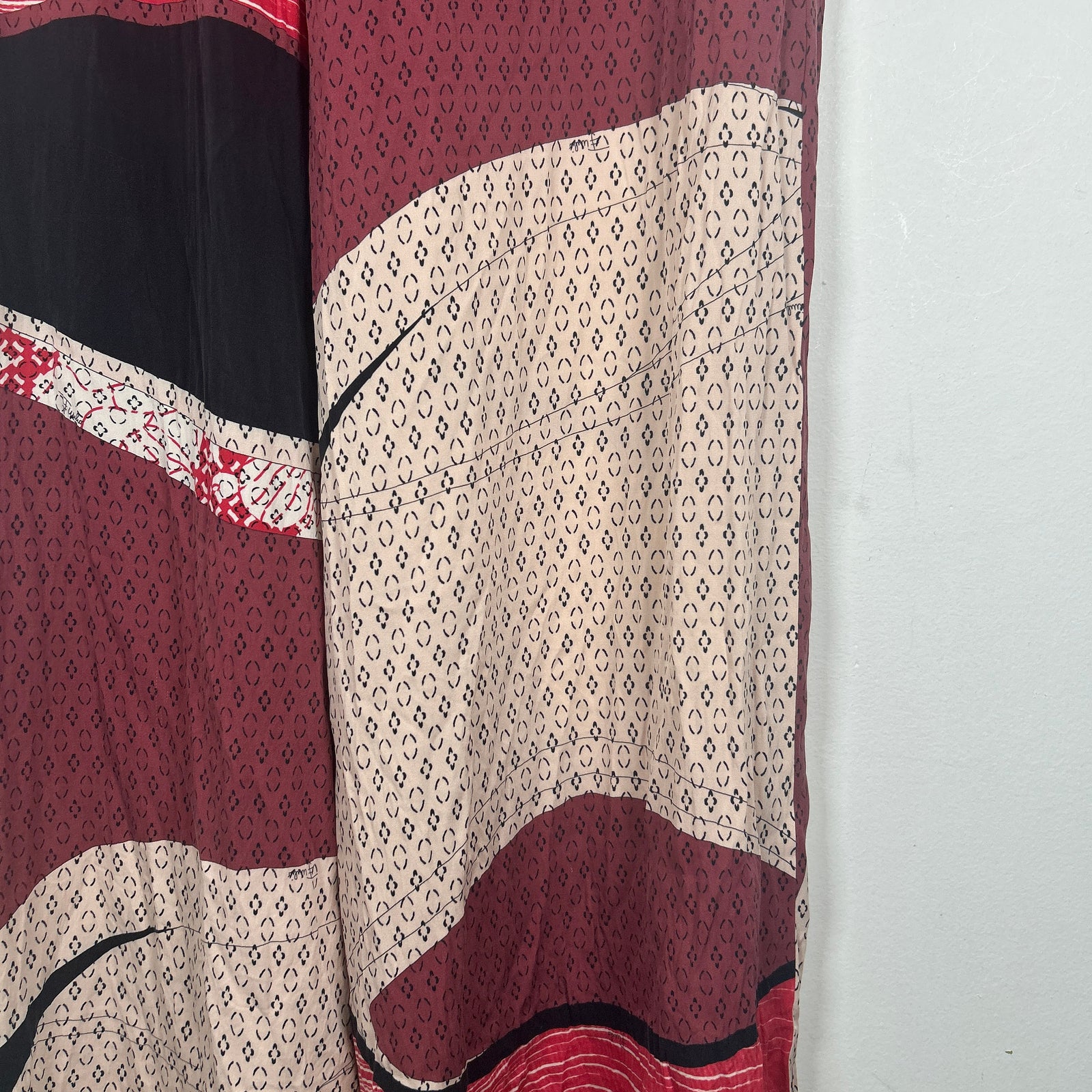 Emillio Pucci Silk Multi Pattern Pants Size 30