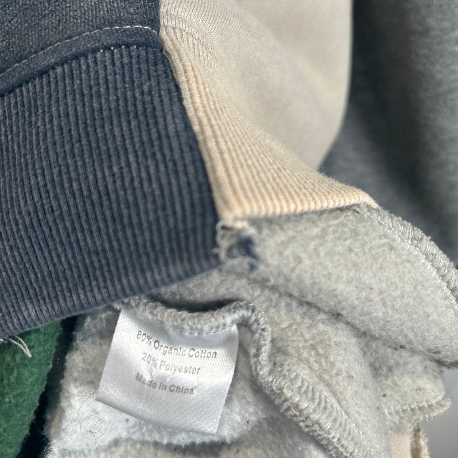 GV Gallery Multi Panel Zip Up Hoodie Size M