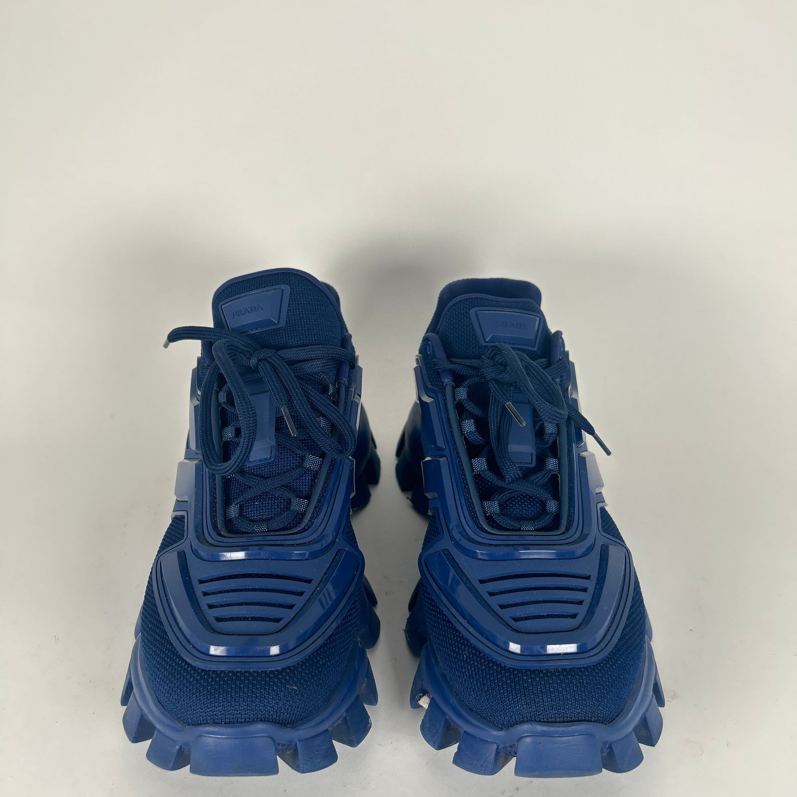 Prada Navy Cloudbust Low Top Size Size 10