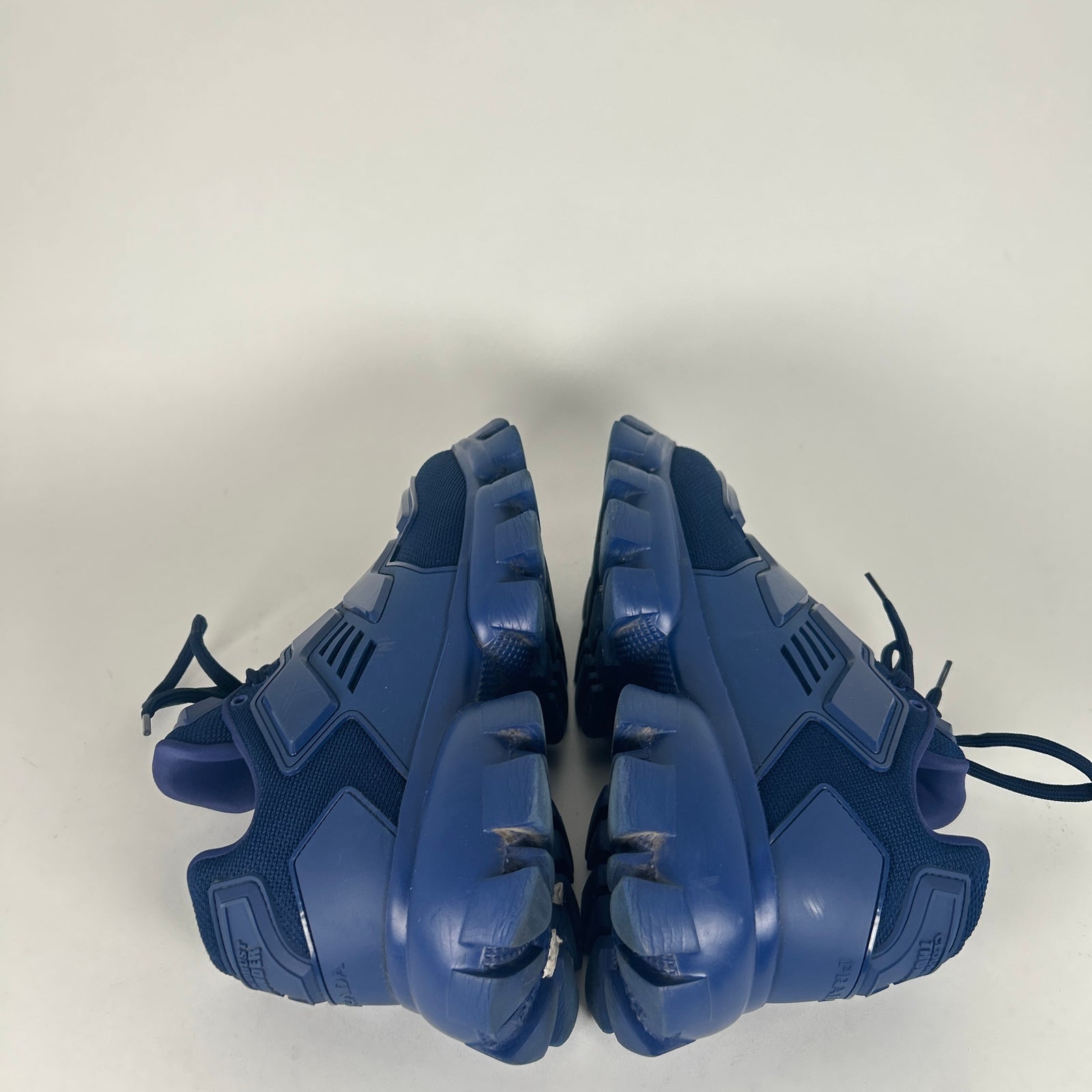 Prada Navy Cloudbust Low Top Size Size 10