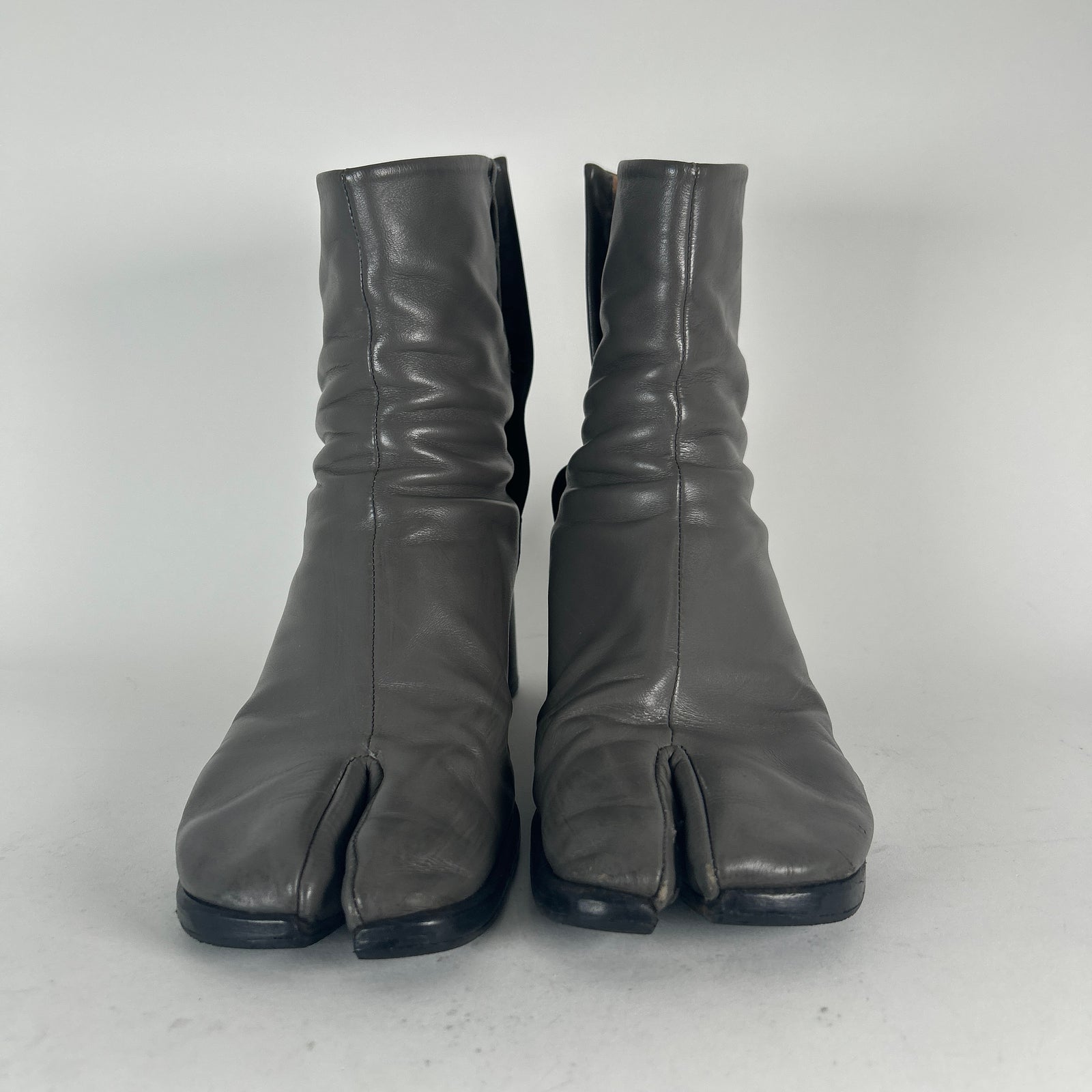 Maison Margiela Grey Tabi Boots Size 44