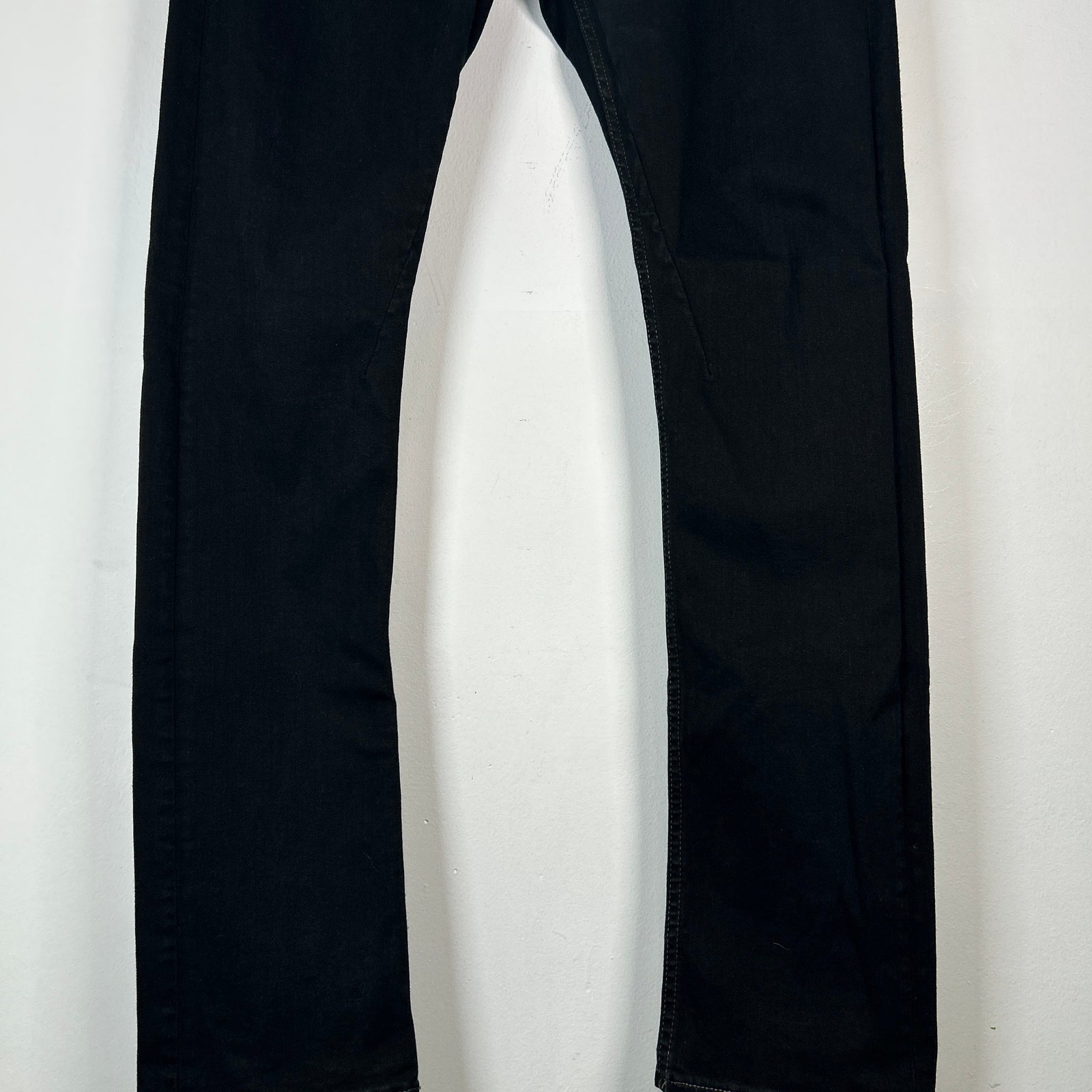 Rick Owens Detroit Cut Black Jeans Size 31