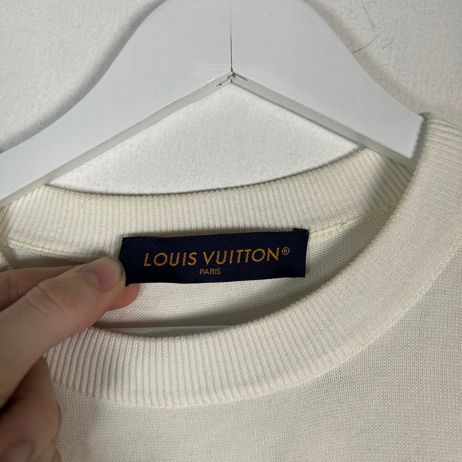 Louis Vuitton Baseball Intarisa Knit T-Shirt Size M