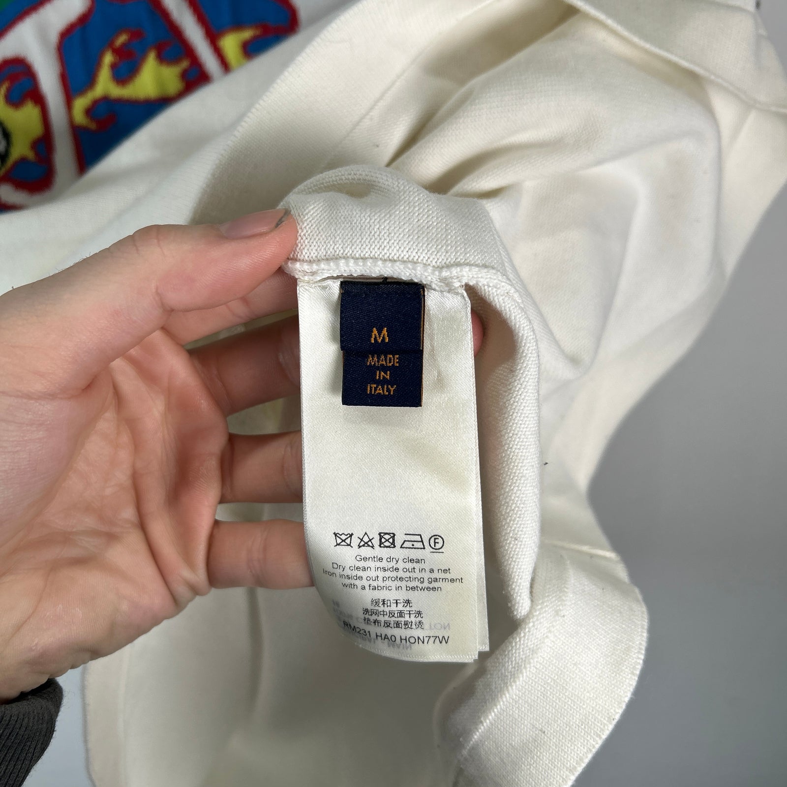 Louis Vuitton Baseball Intarisa Knit T-Shirt Size M