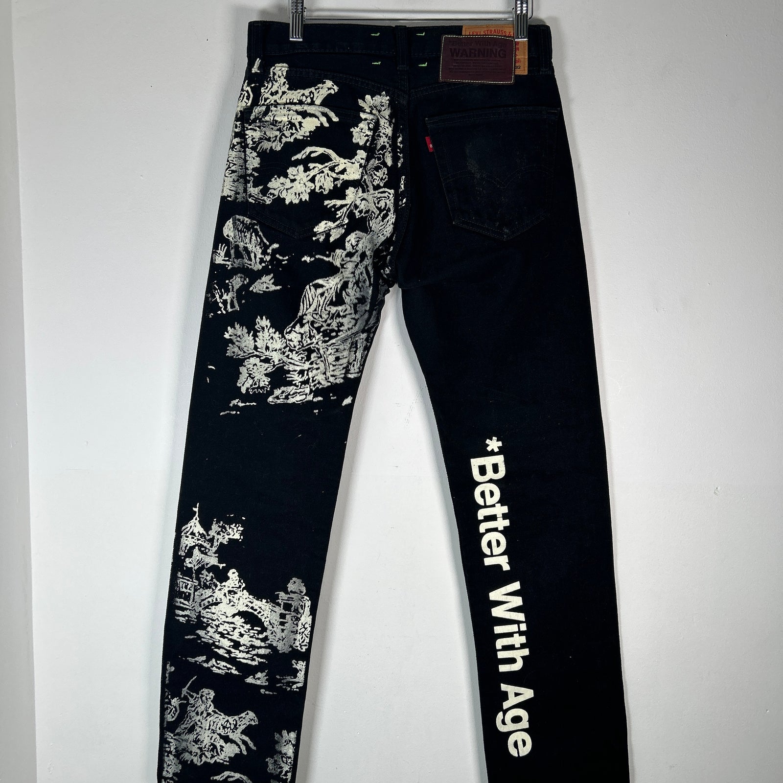 Better With Age Teresa Denim Black Jeans Size 30
