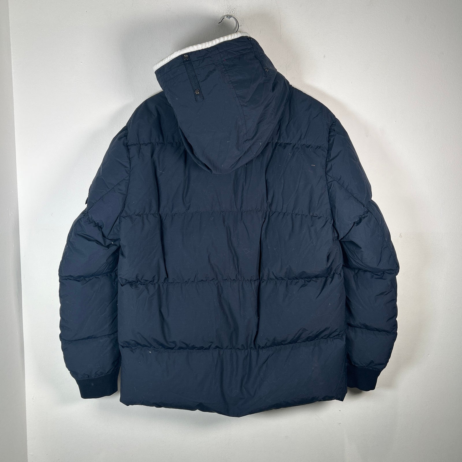 Stone Island Navy Down Puffer Size XL