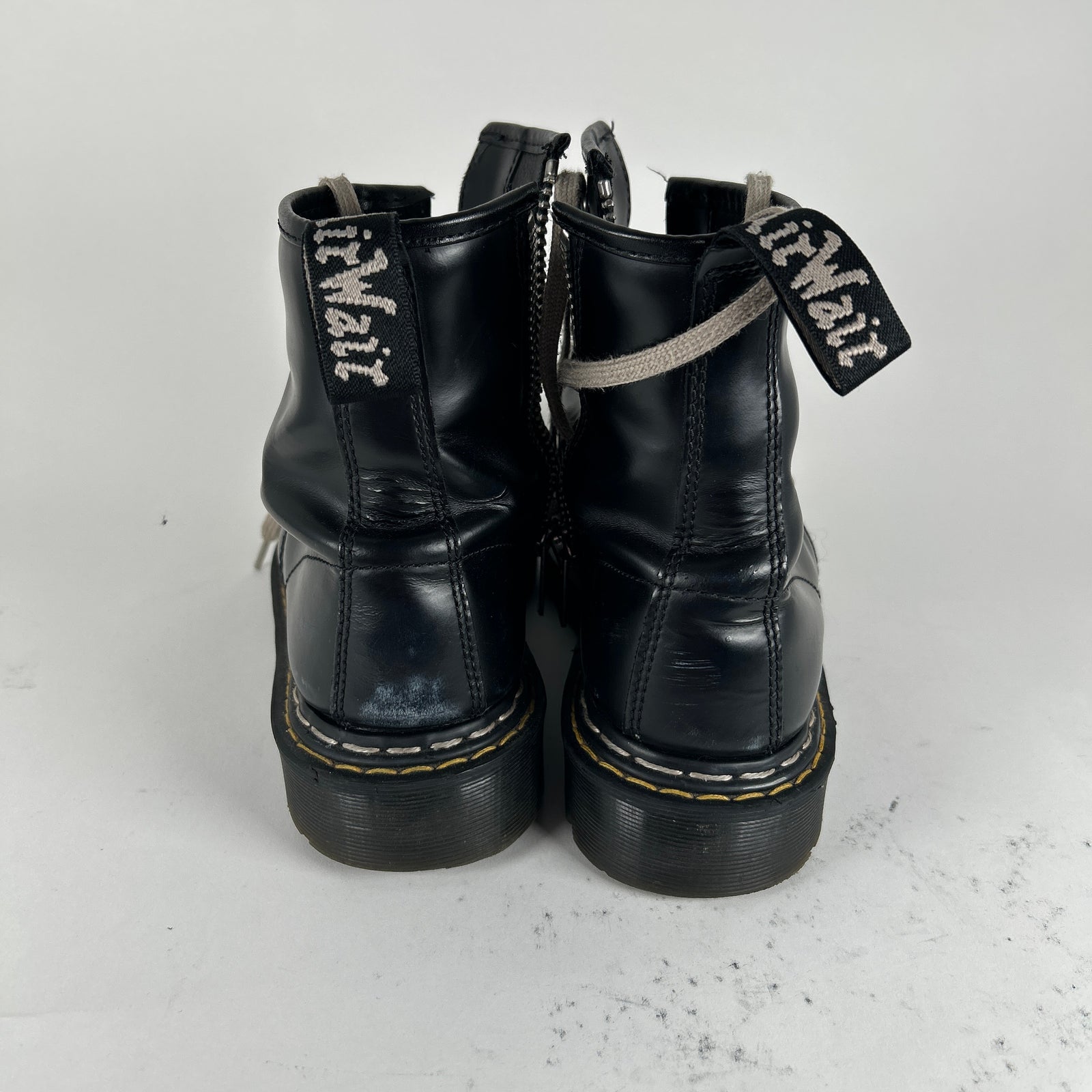 Rick Owens x Doc Martens Black Hexagram Boot Size 42