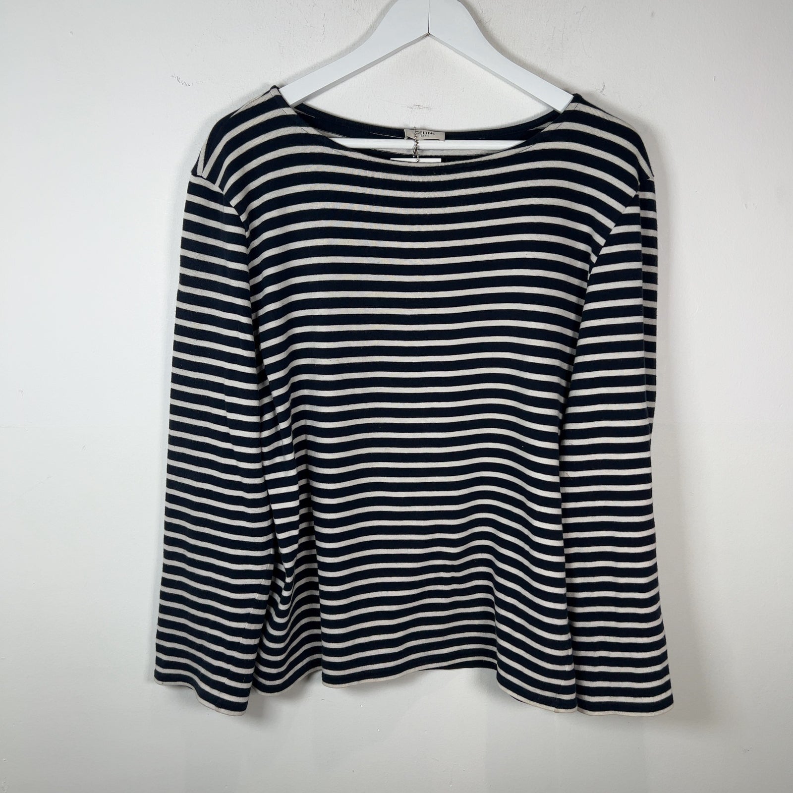 Celine Striped Cotton Longsleeve