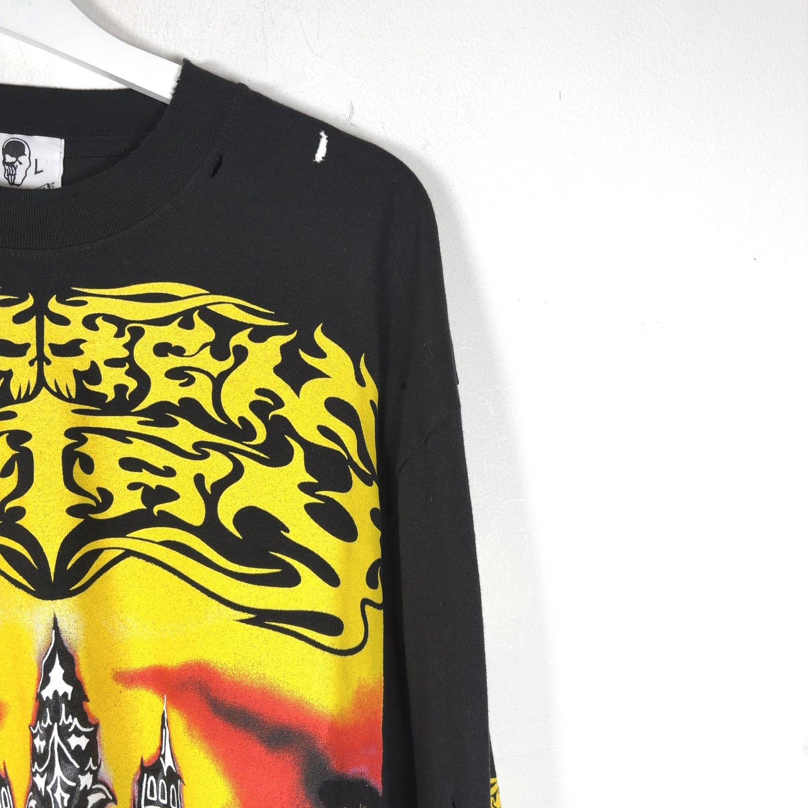 Warren Lotas 'Castle' Graphic Long-Sleeve Longsleeve