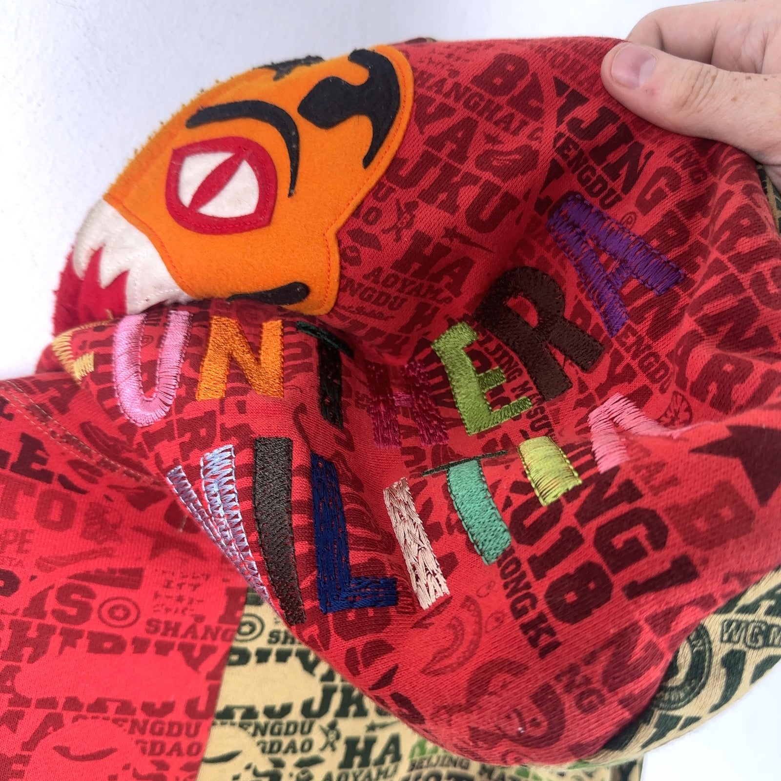 Bape XXV 'Cities' Split Camouflauge Hoodie
