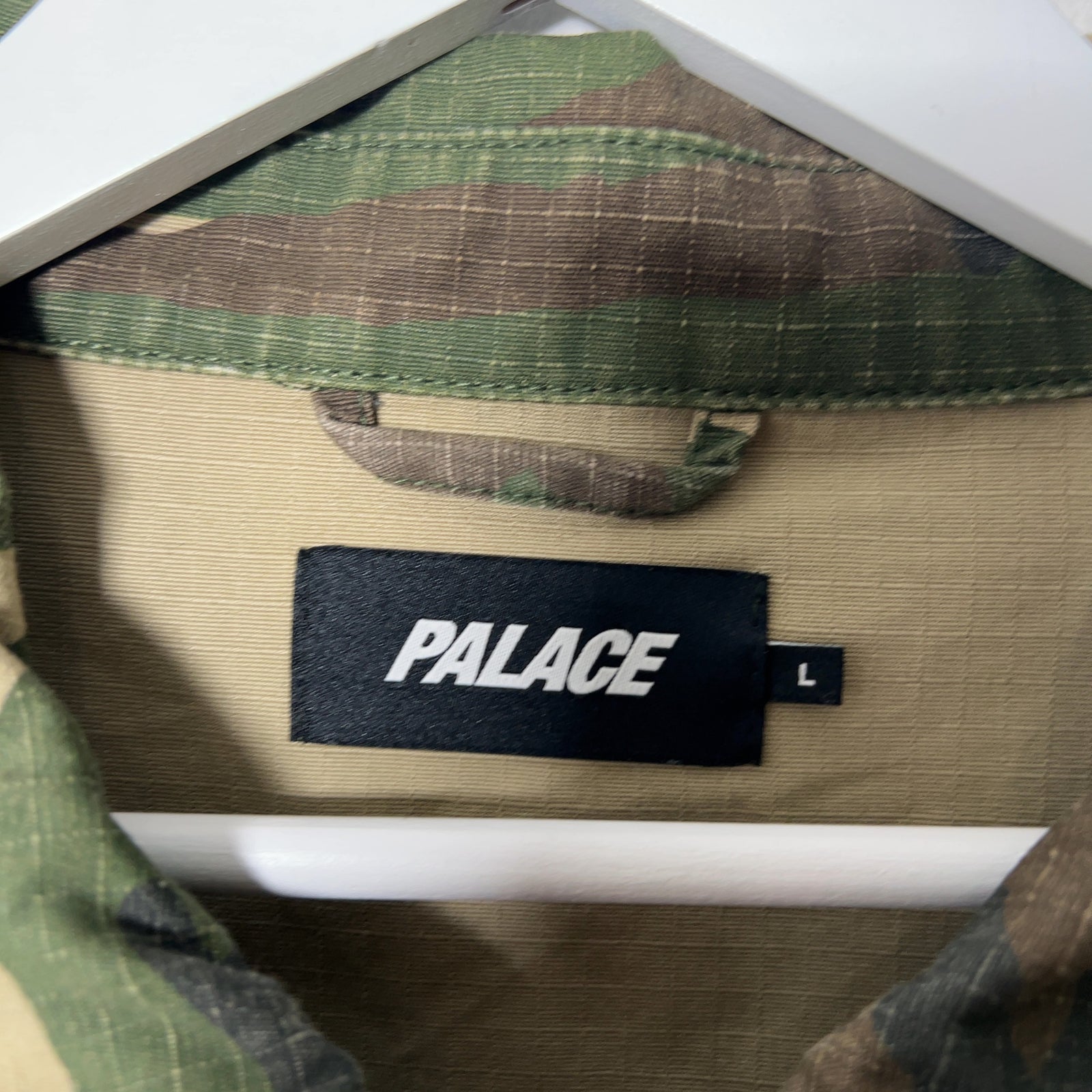 Palace Ripstop Camo Cargo Jackets Size L