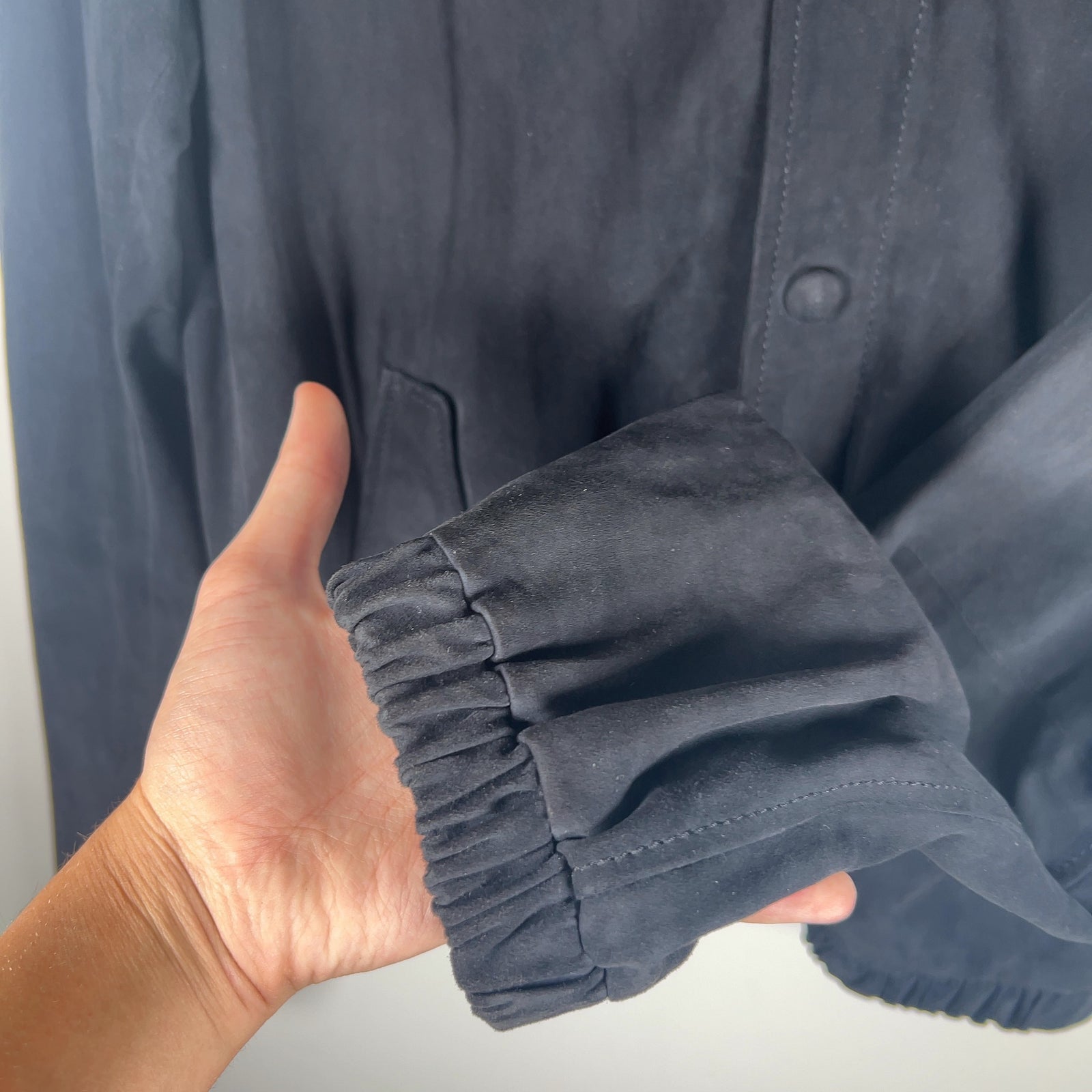Prada FW08 Suede Zip Up Jacket