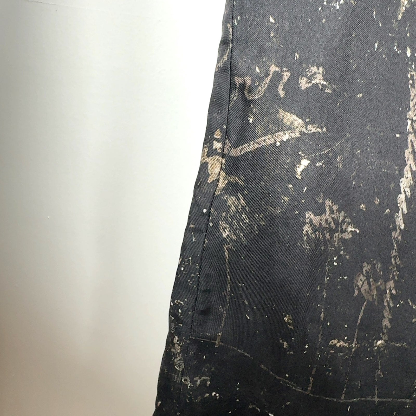 Amiri Army Stencil Silk Button-Up Shirt
