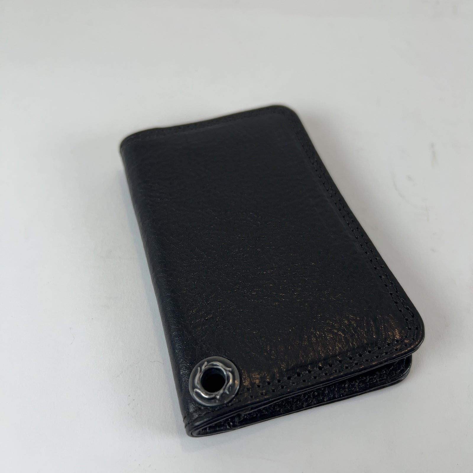 Chrome Hearts Leather Flip Card Holder