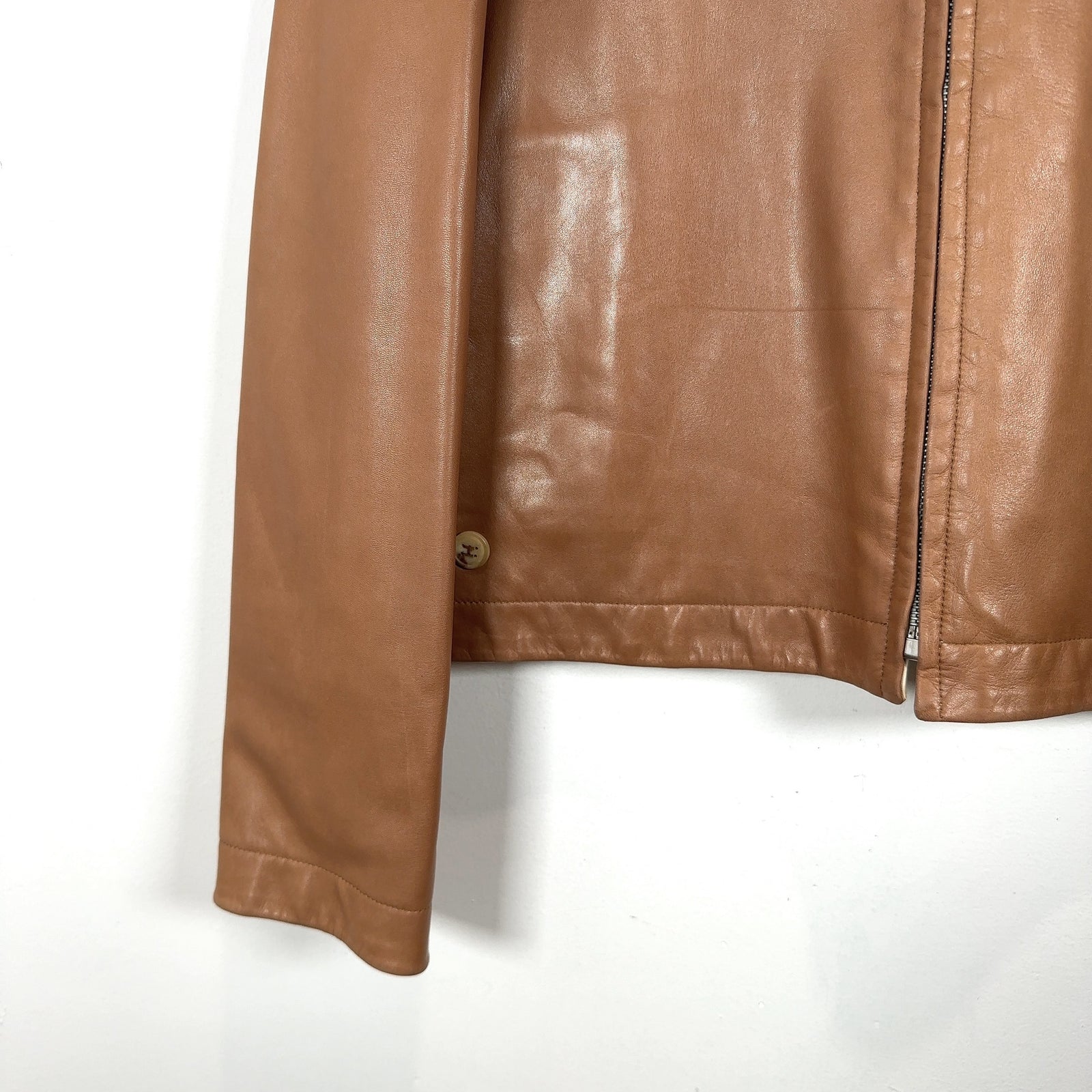 Hermes Reversible Lambskin Leather Jacket