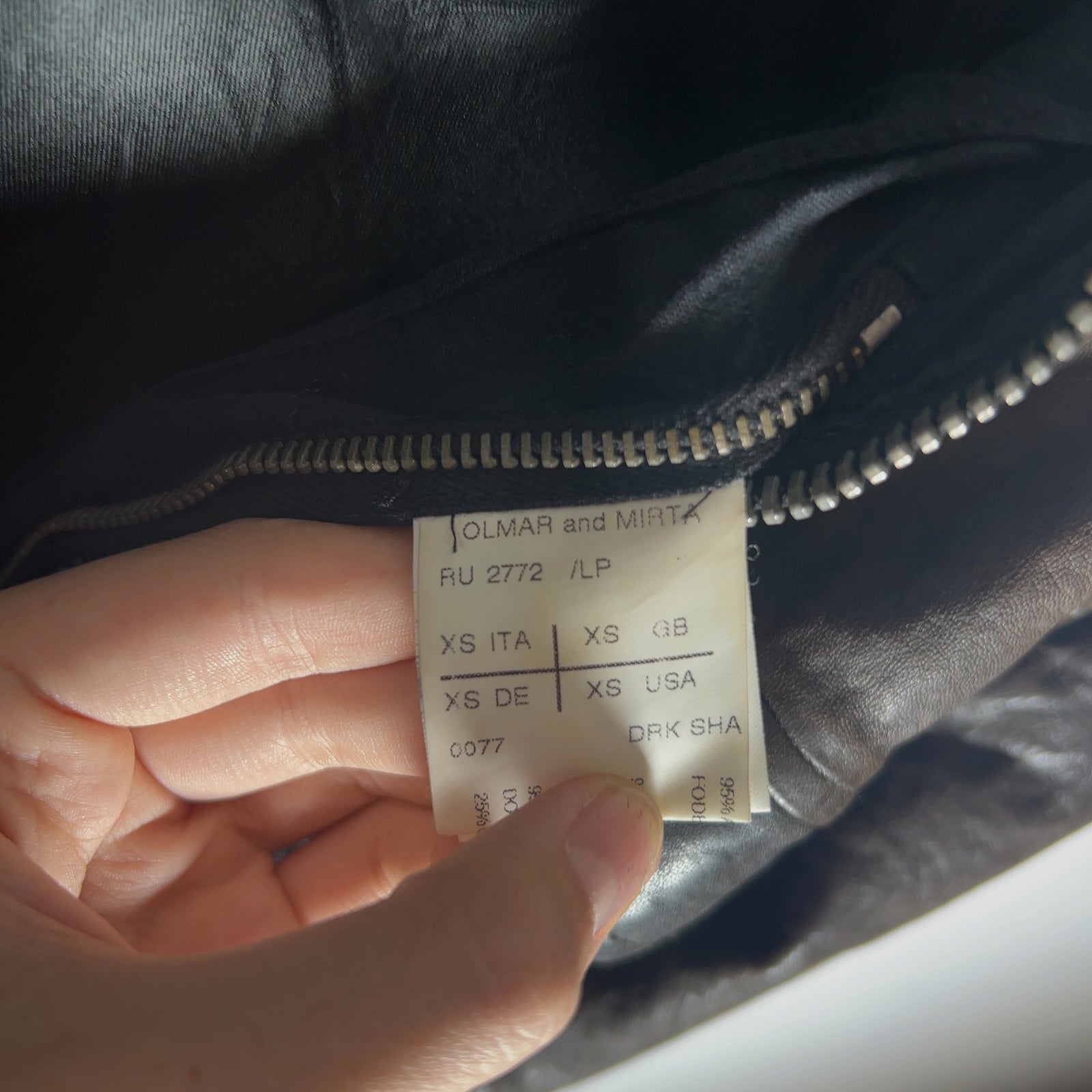 Rick Owens FW08 'Stag' Bruiser Jacket