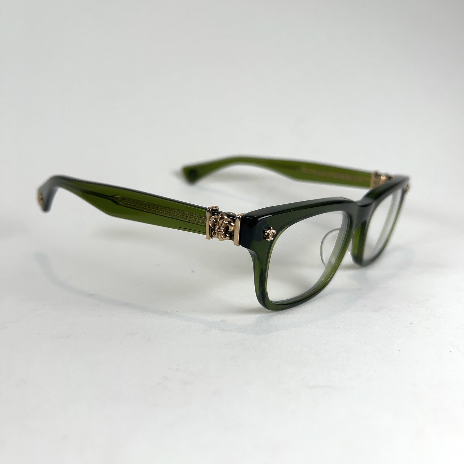 Chrome Hearts 'Gittin Any? - A' 18K Gold Acetate Glasses