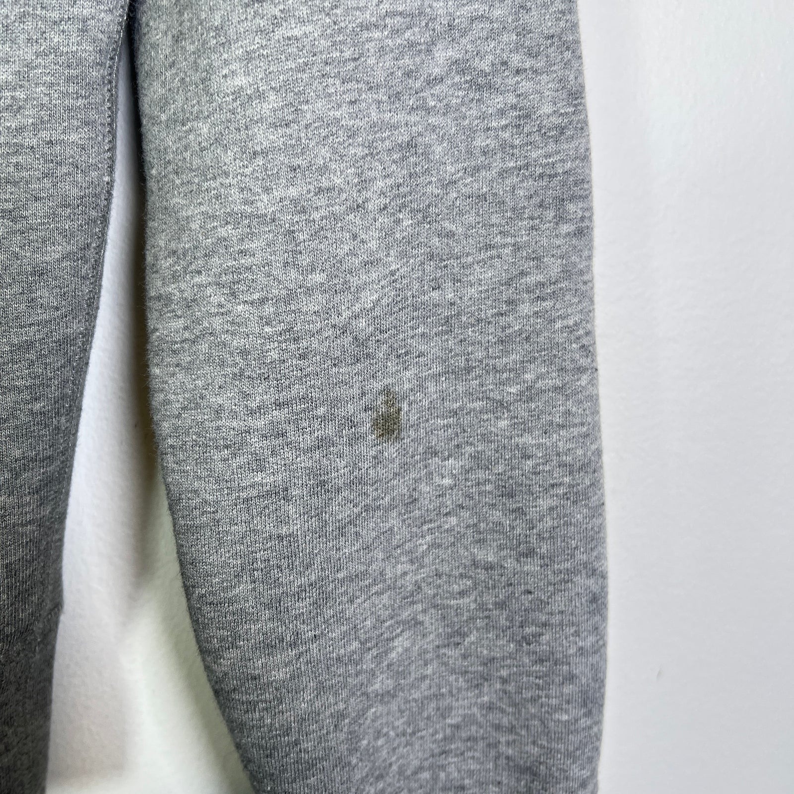 Burberry Grey Nova Check Fleece Zip-Up Hoodie