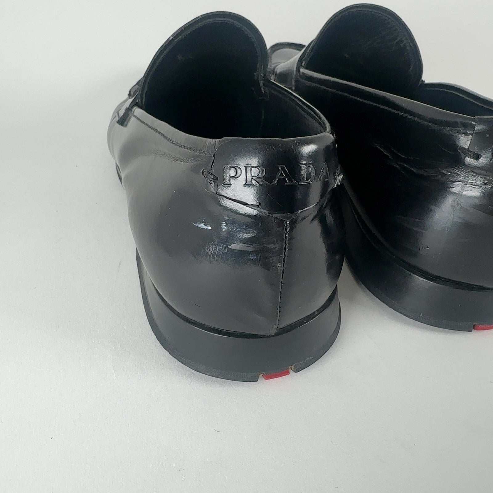 Prada Sport Sport Patent Leather Penny Loafer