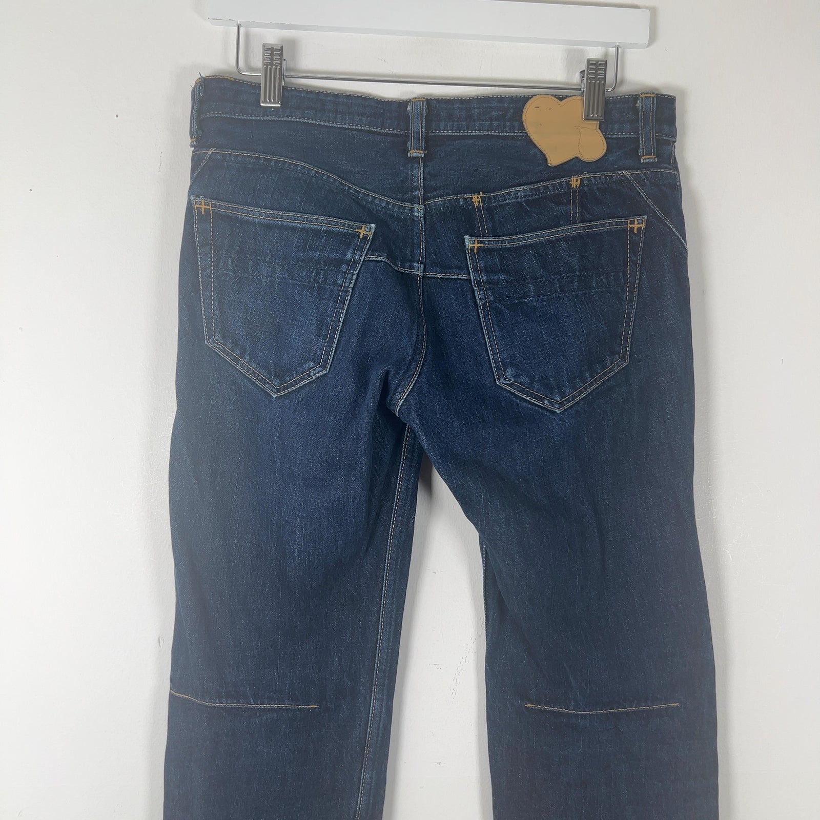 Number (N)ine Pain Raw Denim Jeans