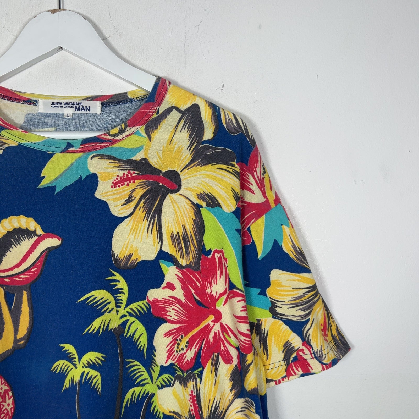 Junya Watanabe SS03 Hawaiian Print T-Shirt