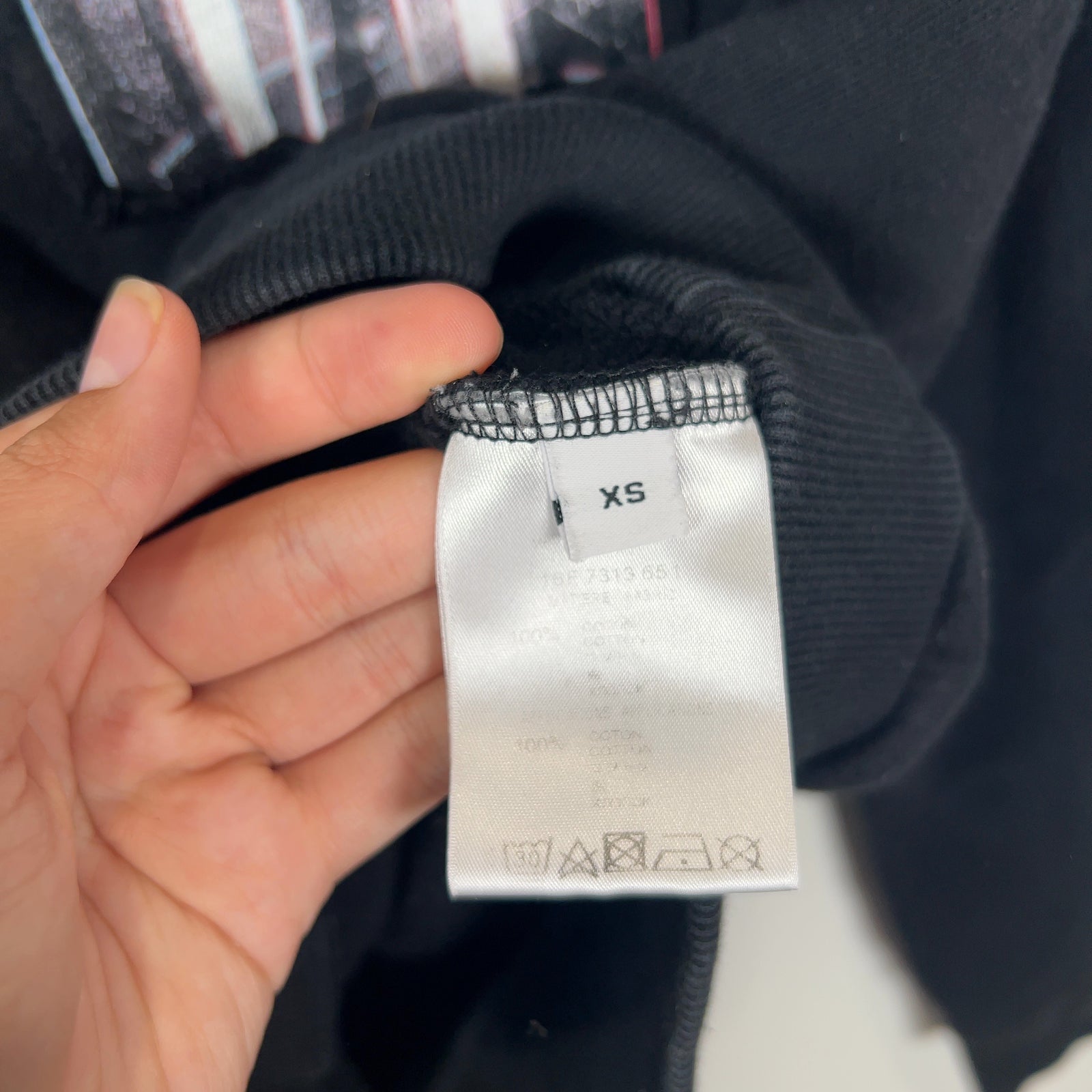 Givenchy 2016 American Flag Patch Crewneck