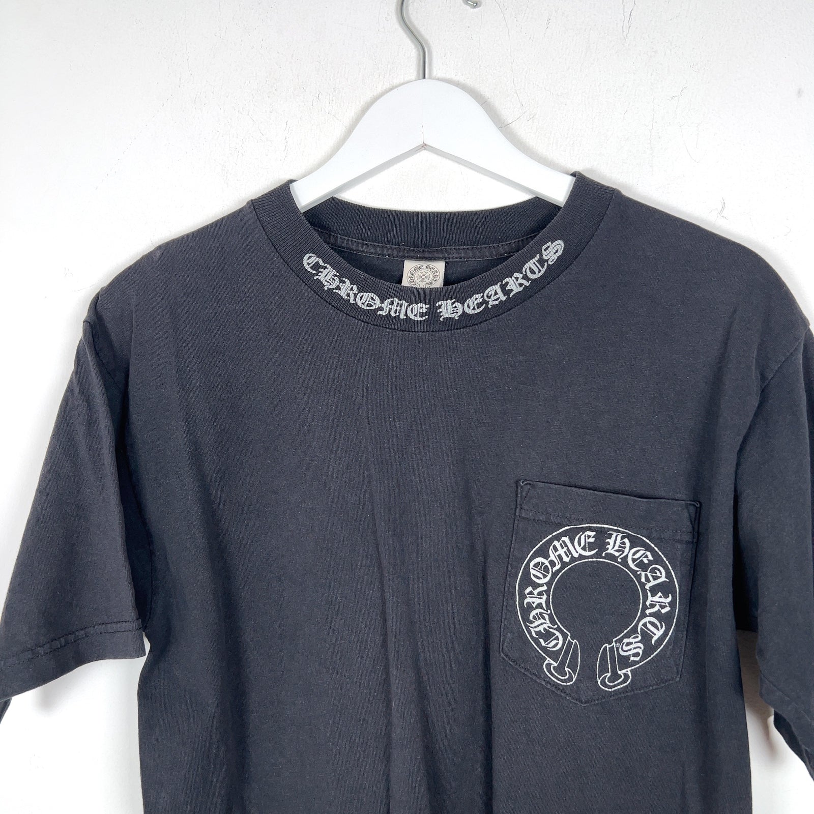 Chrome Hearts Malibu Cross Graphic Vintage T-Shirt