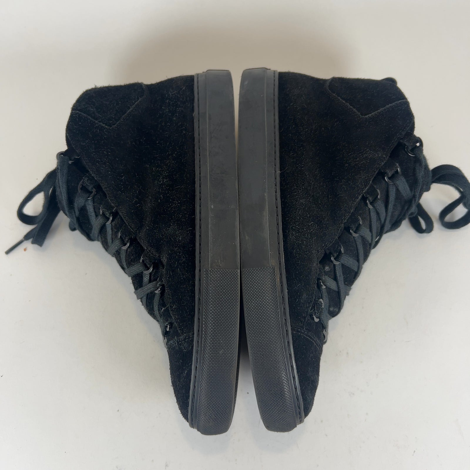 Balenciaga Suede 'Arena' Hightop Sneakers