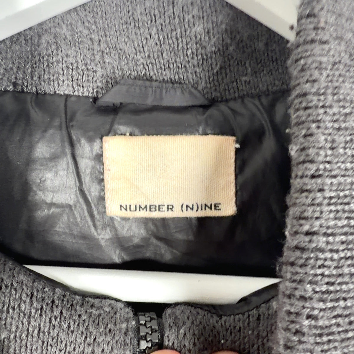 Number (N)ine Hybrid Sleeve Puffer Jacket