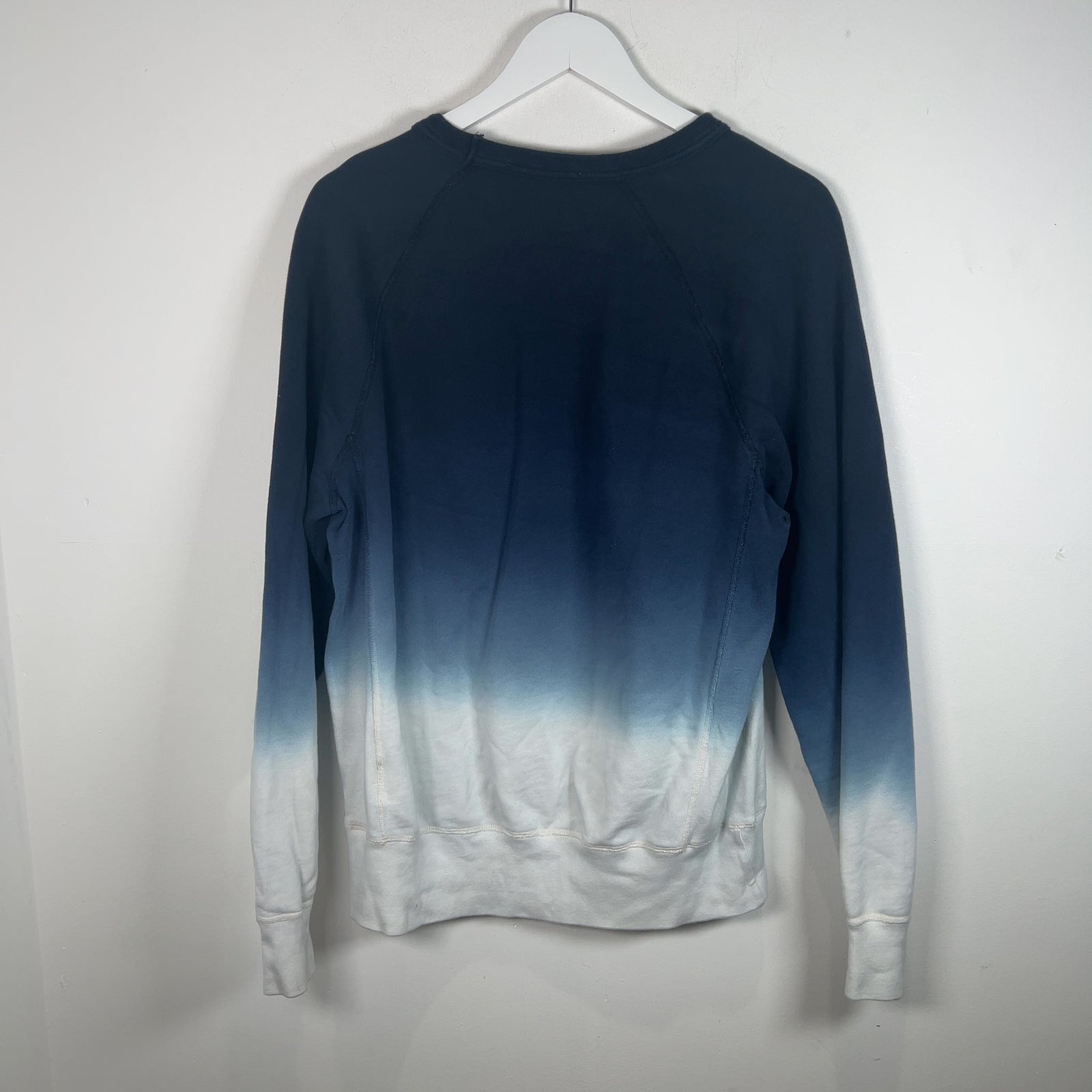 Acne Studios Ombre Blue Gradient Crewneck